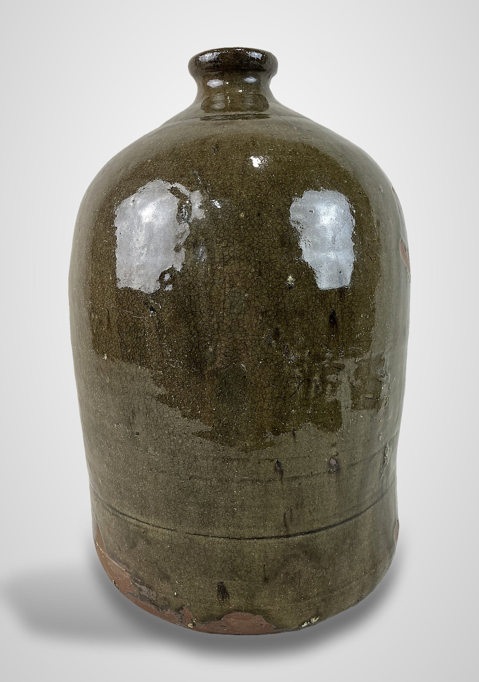 Alabama Alkaline Glaze Stoneware Jug - 7