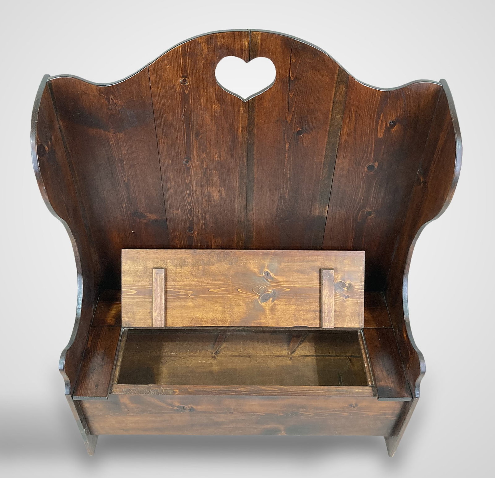 Pine Country Settle Bench - 2