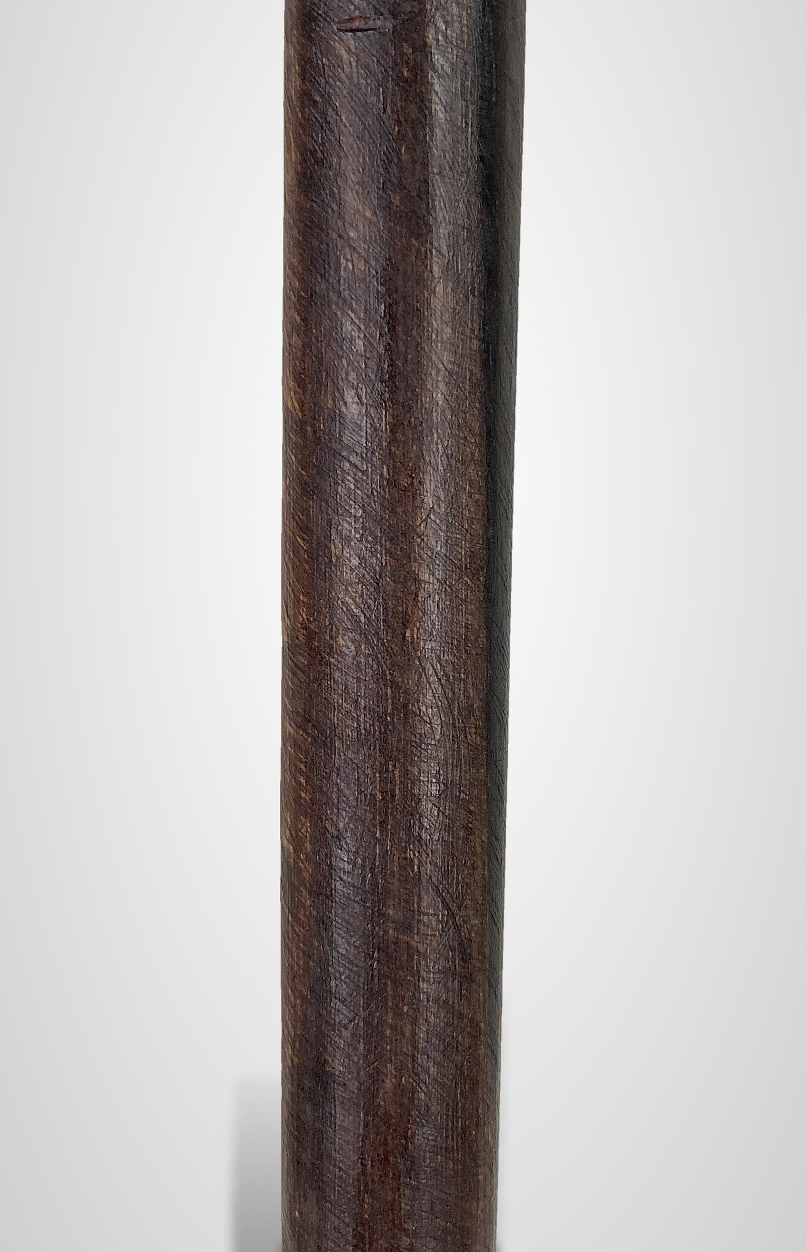 Folk Art Carved Bull Dog Cane - 7