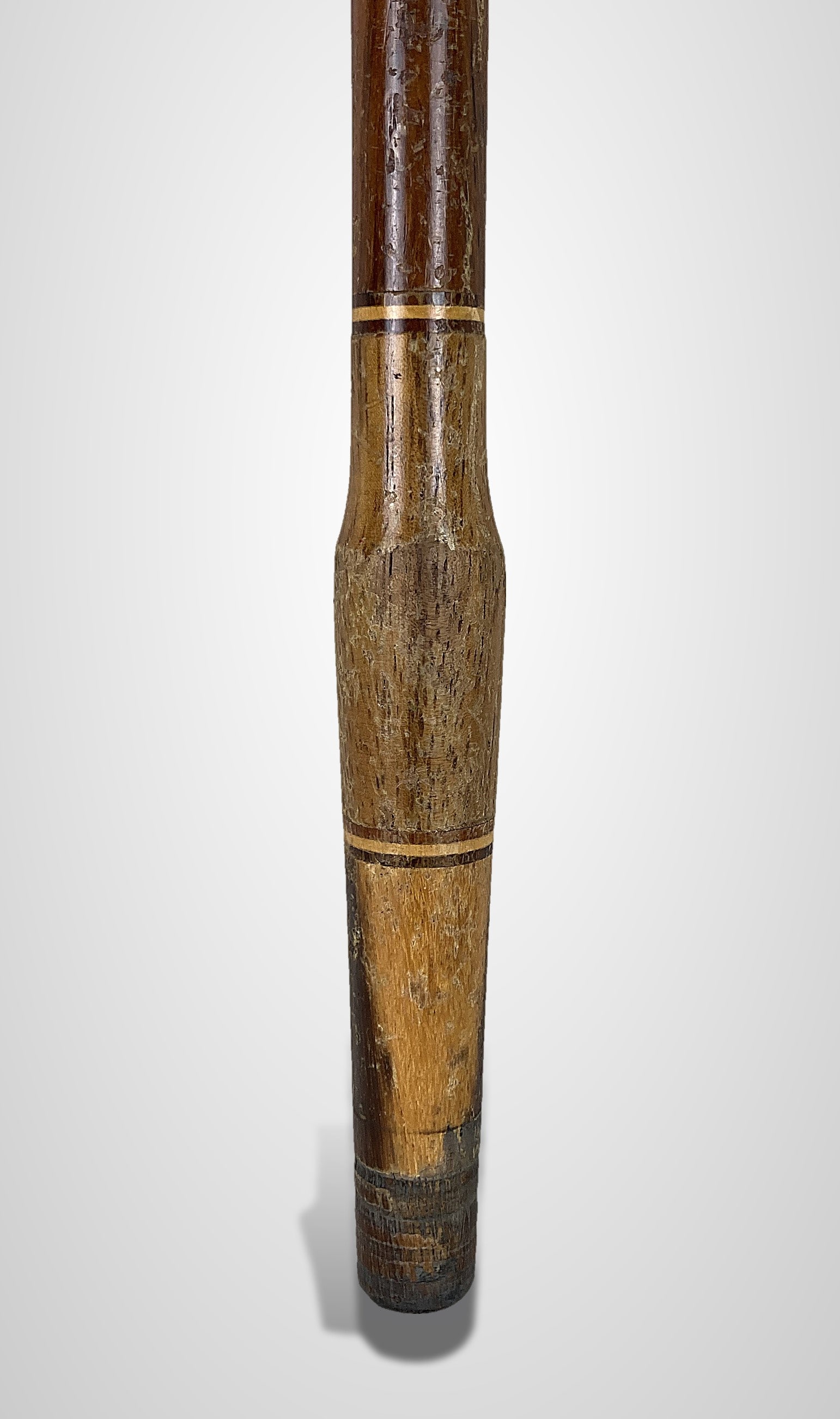 Folk Art Carved Parrot Cane - 6