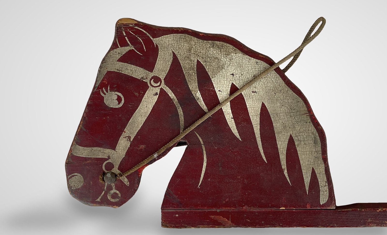 Antique Wood Hobby Horse - 3