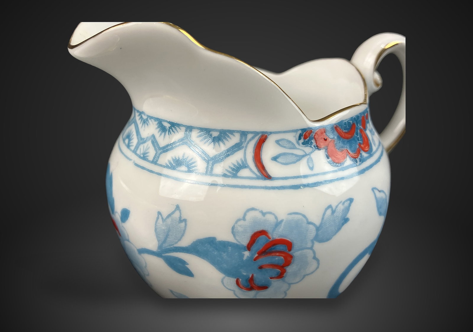 R.H. and S.L. Tuscan Sugar Bowl and Creamer - 4