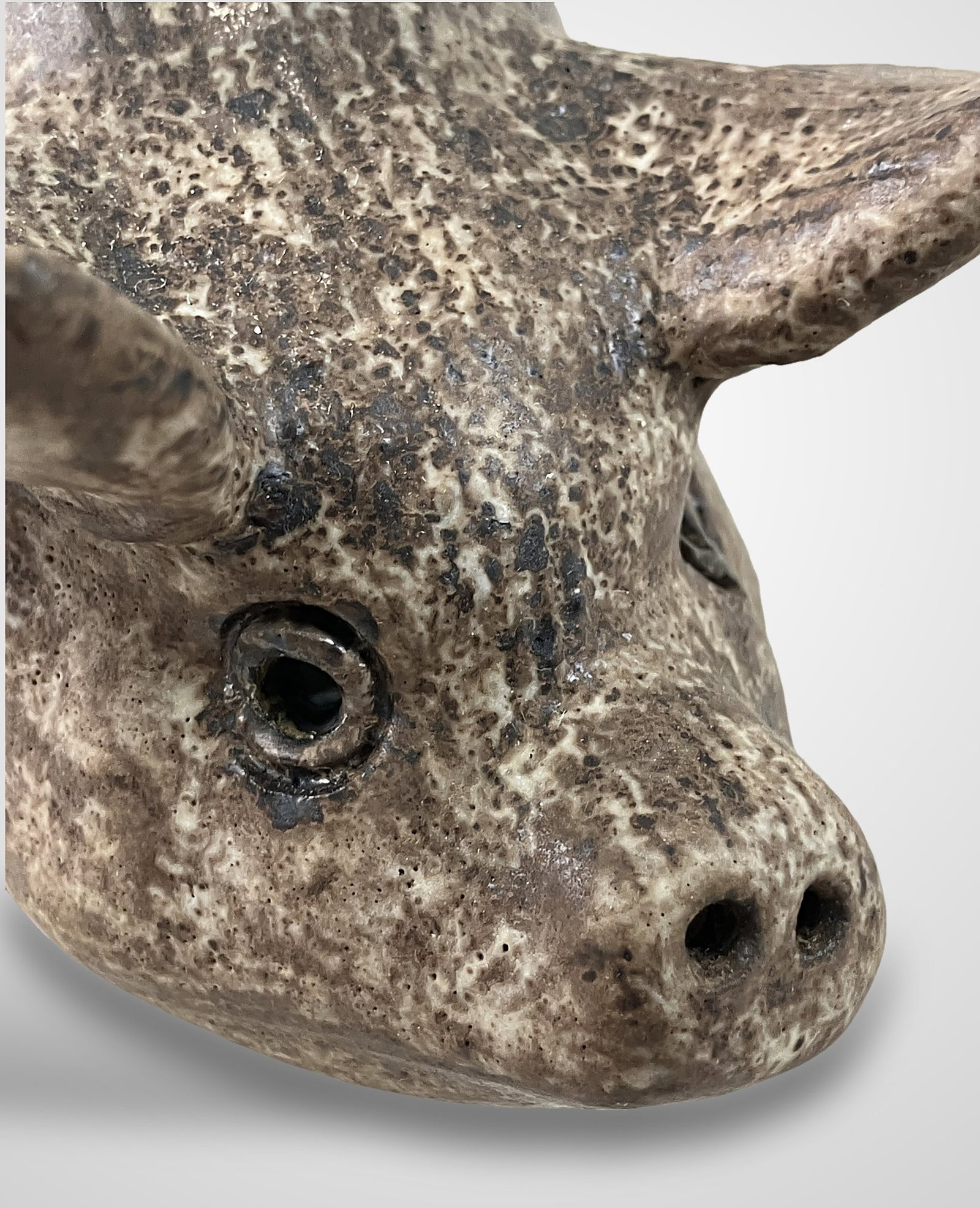 Glazed Pottery Pig - 5
