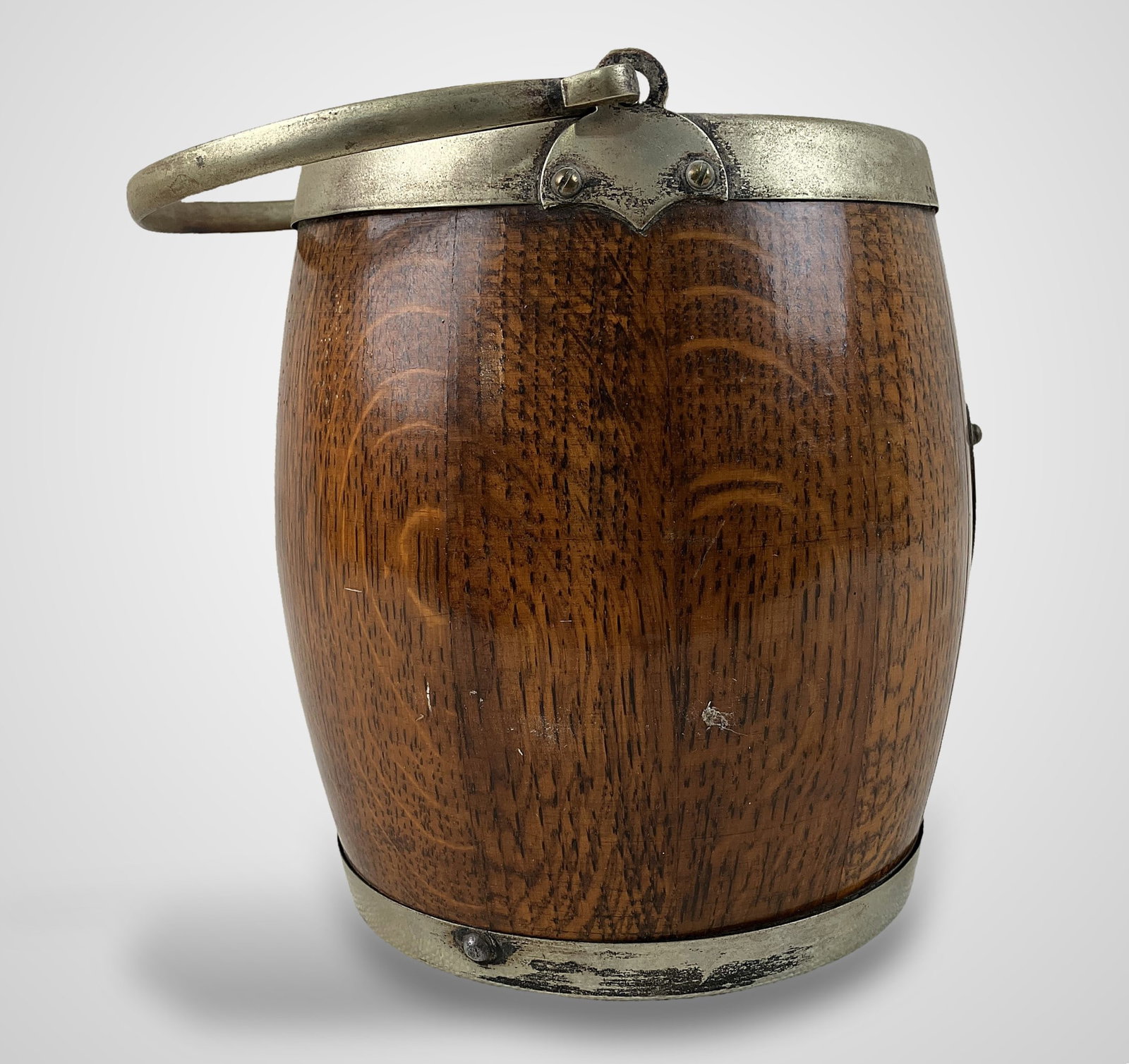 Antique English Biscuit Barrel - 6