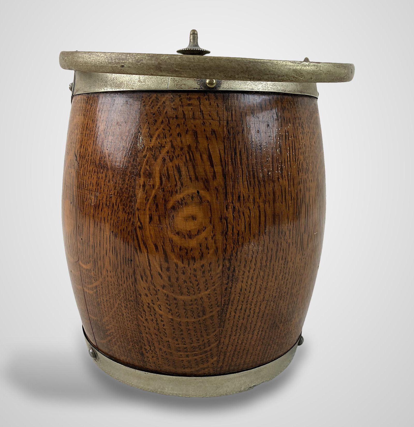 Antique English Biscuit Barrel - 7