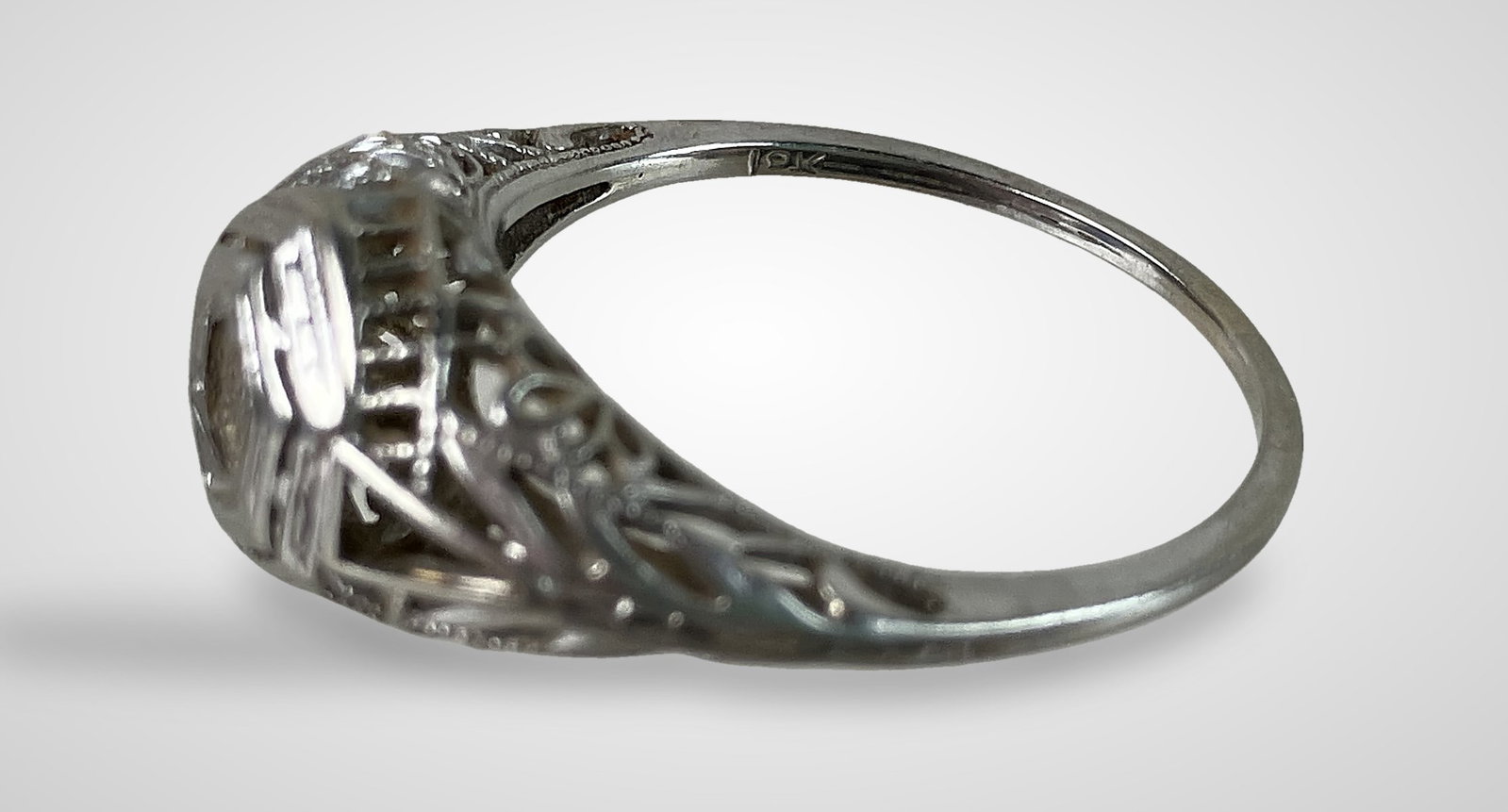 Three Rings Including Platinum and Gold Including Traub - 5