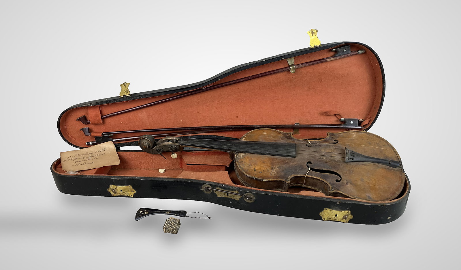 Gasparo da SalÃ² Violin (1573): This rare 16th-century violin, dated 1573 and bearing the internal maker's mark of the pioneering Brescian master Gasparo da SalÃ² (c. 1540â€“1609), is a significant