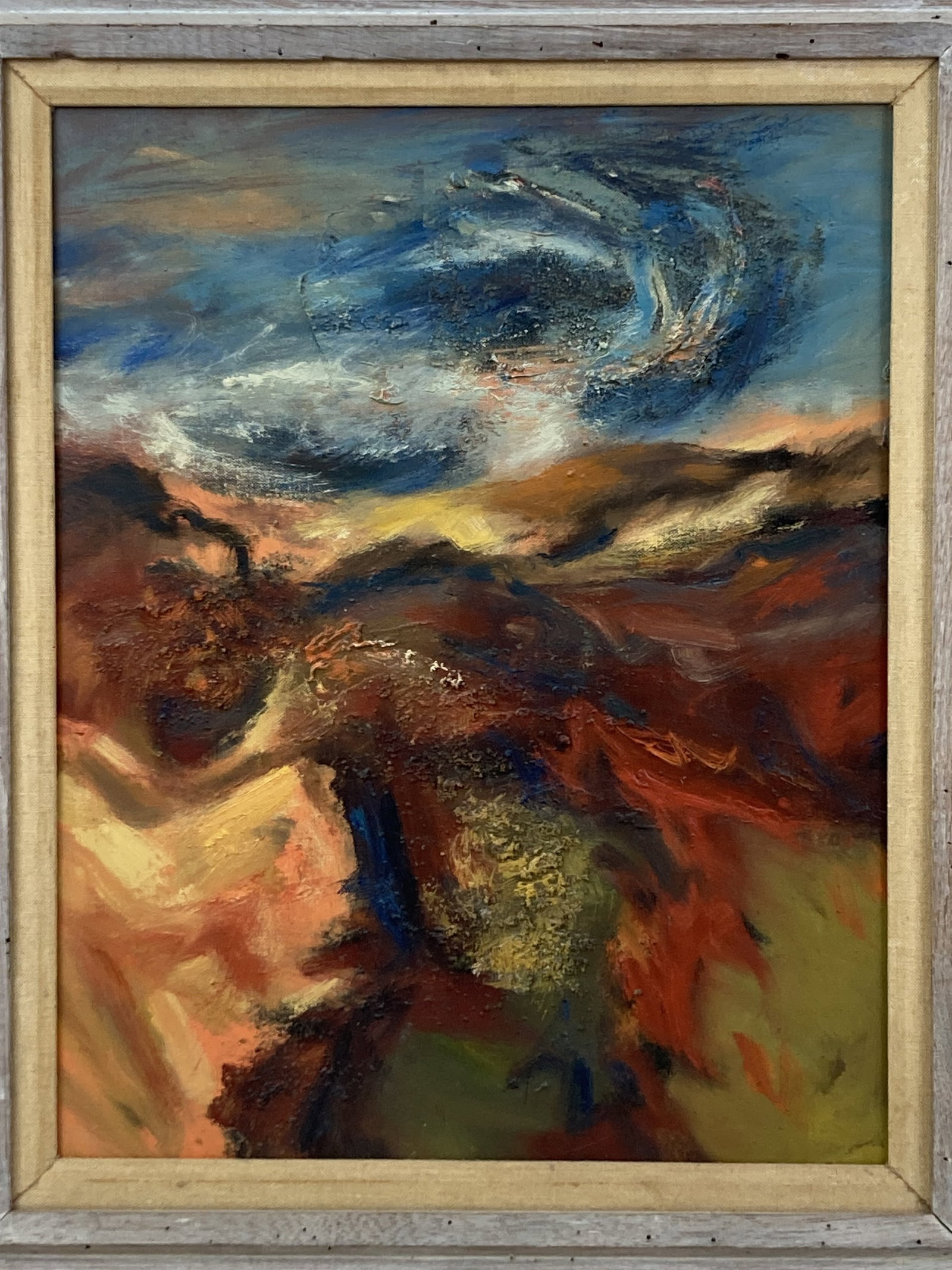 Charles Kermit Ewing, Mid-Century Abstract, Oil Painting - 2
