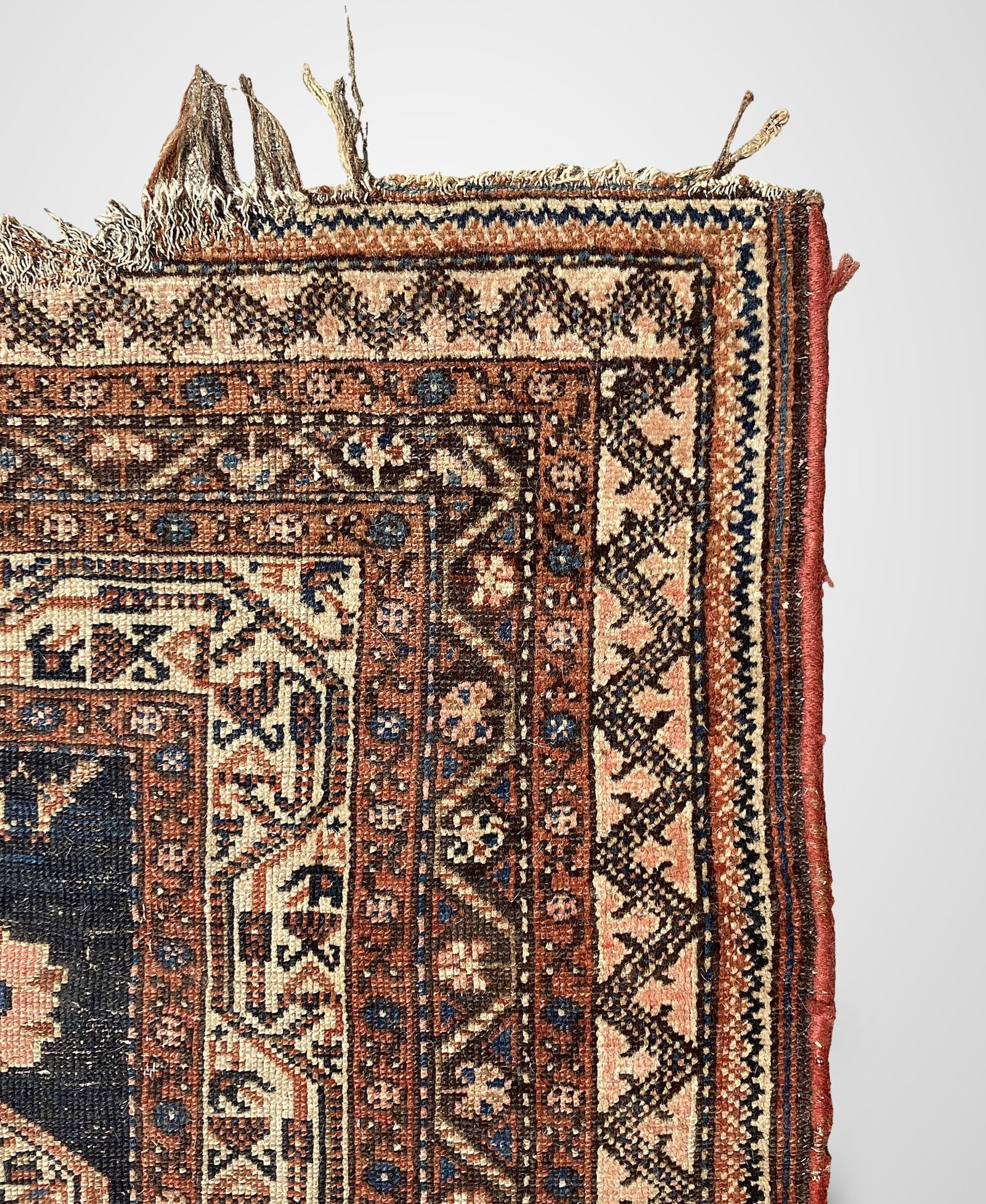 Early 20th Century Bijar Hand Knotted Rug - 3