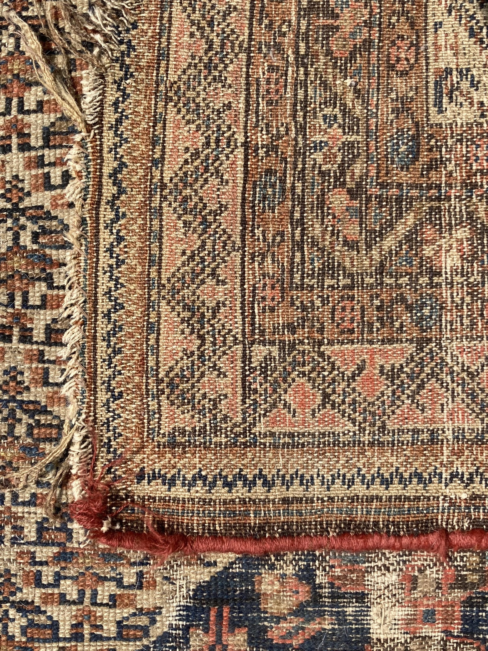 Early 20th Century Bijar Hand Knotted Rug - 5