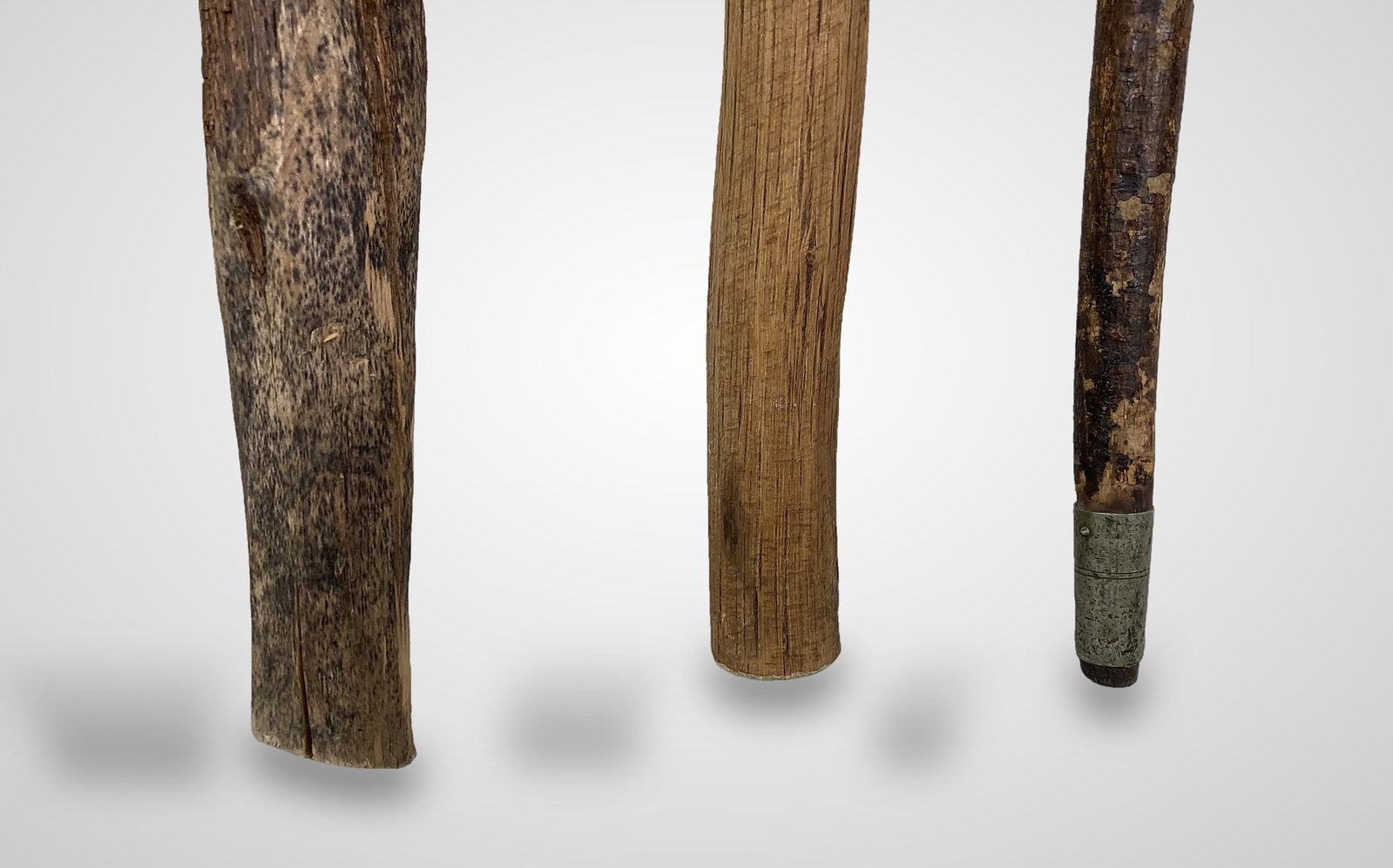 Three Folk Art Carved Canes - 5
