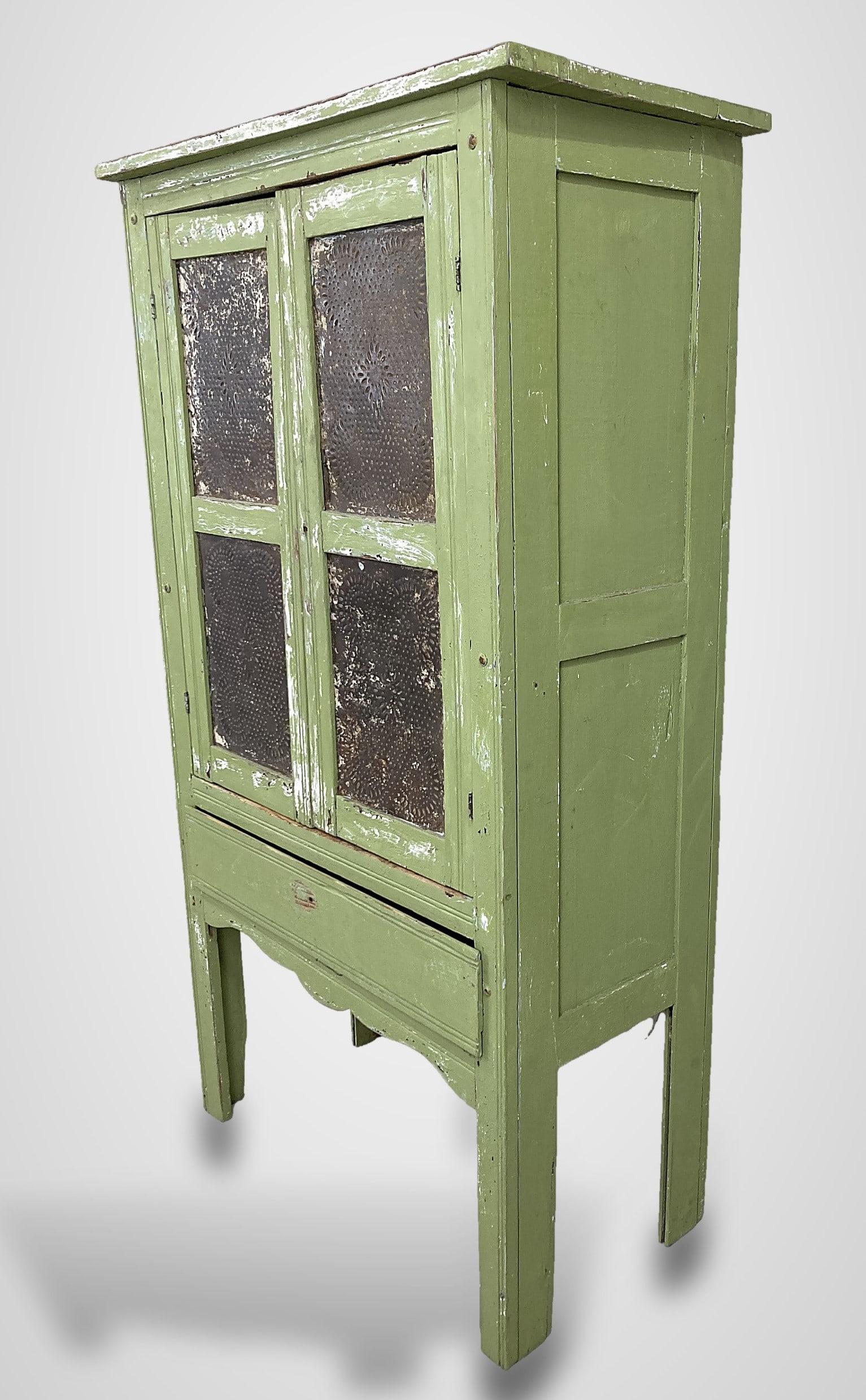 Country Painted Pie Safe - 6