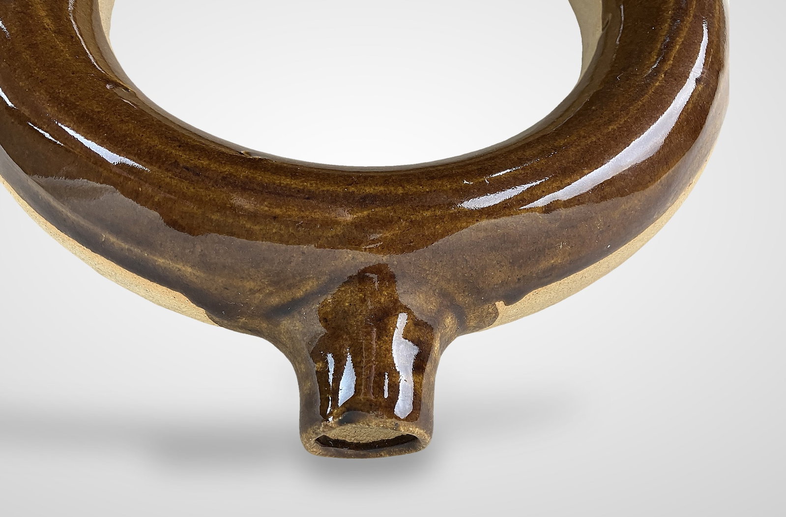 E.J. Brown Pottery Ring Jug - 2