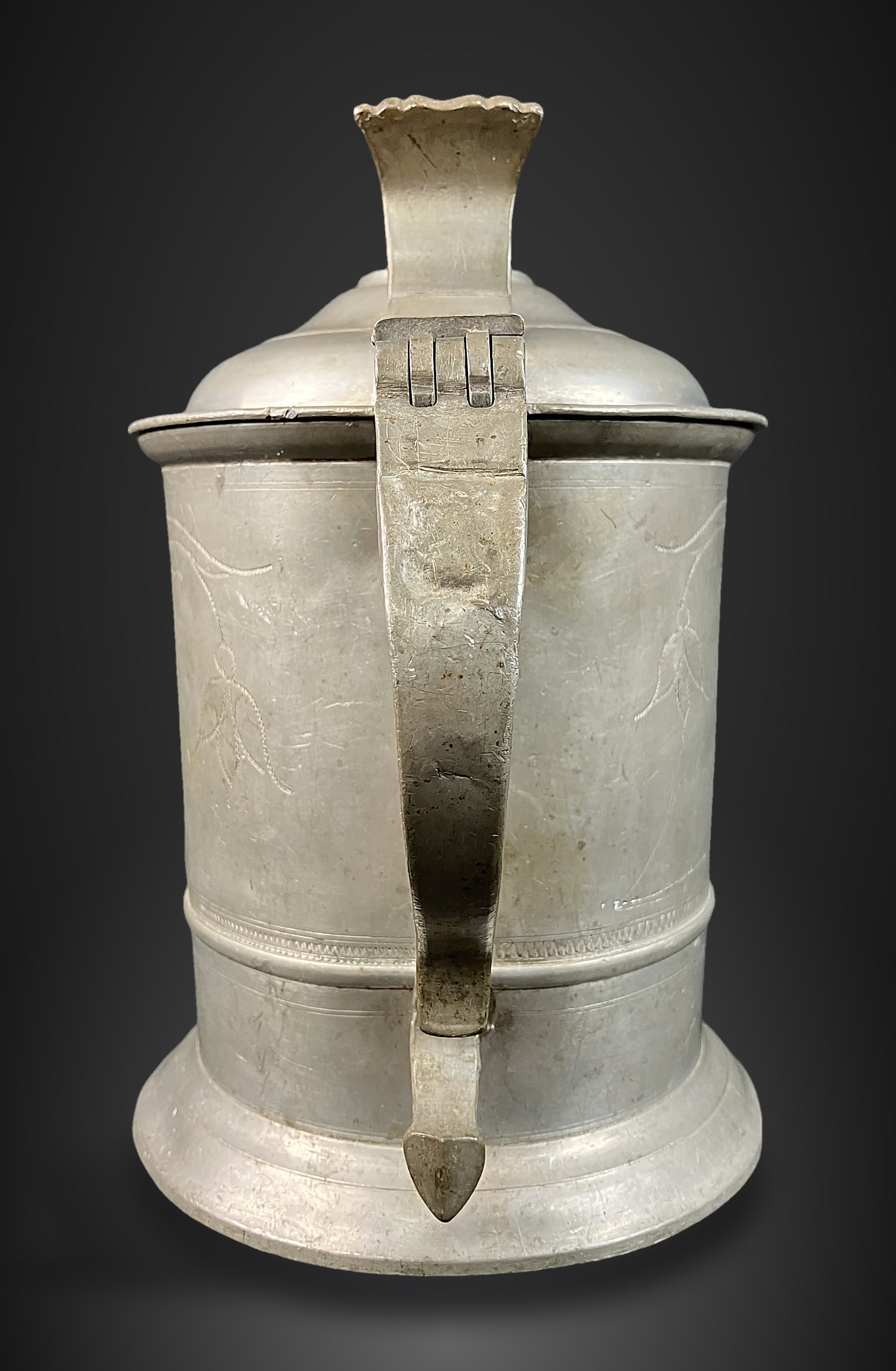 Early Pewter Stein - 10