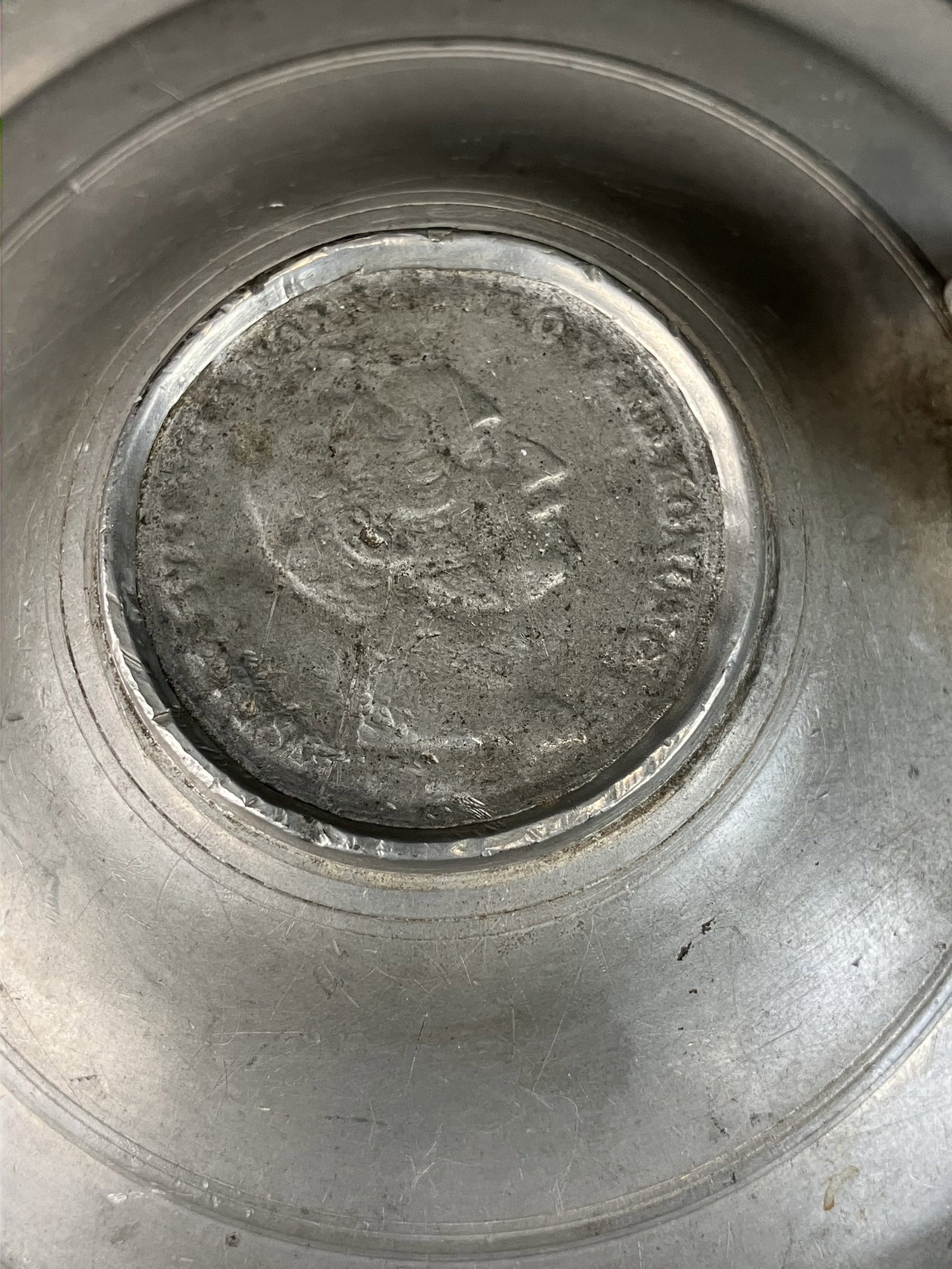 Early Pewter Stein - 4