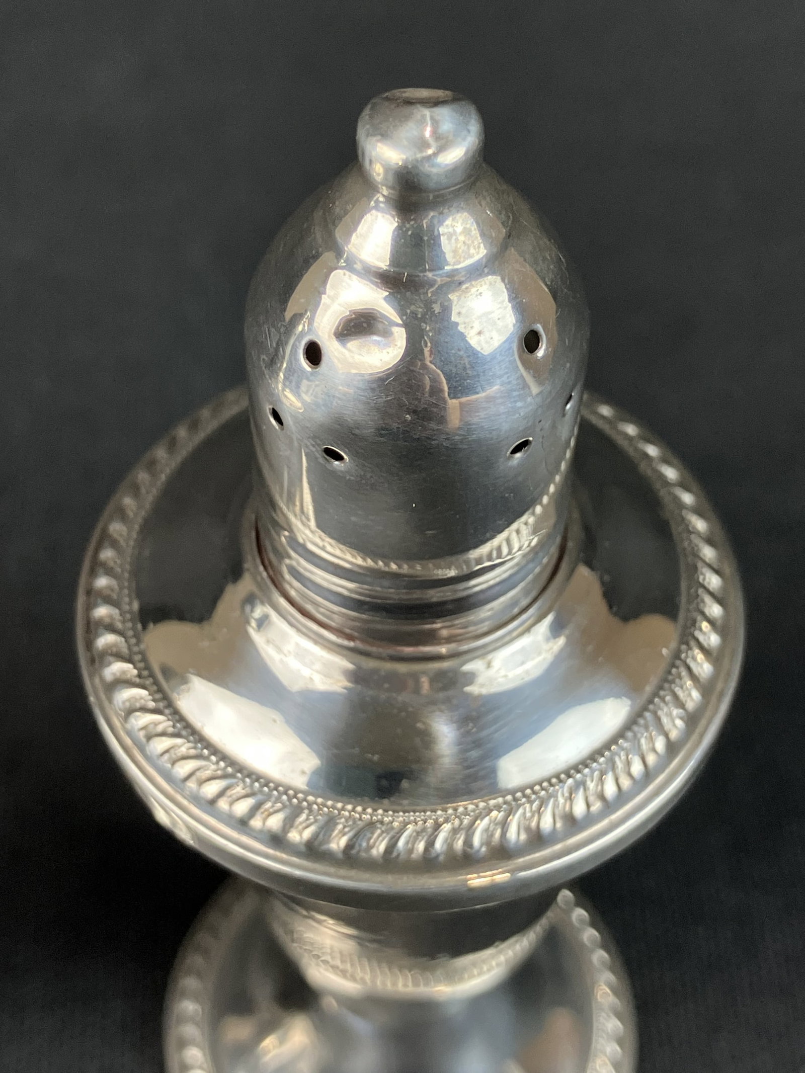 Sterling Silver Salt and Pepper Shakers - 6