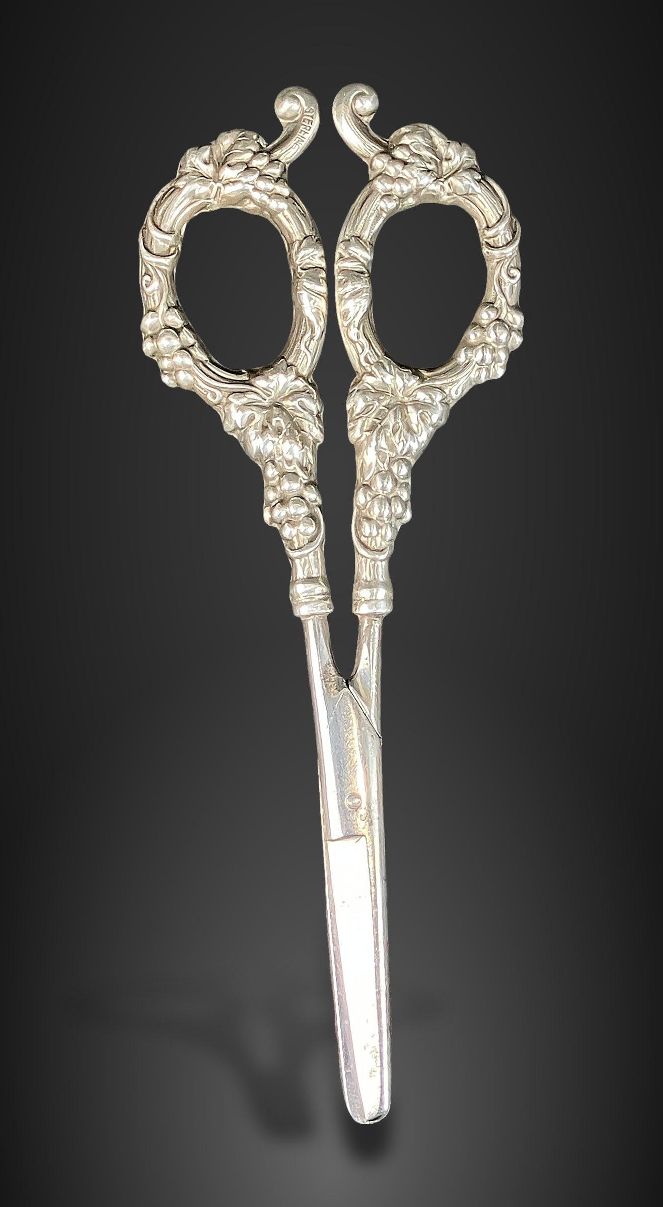 Sterling Silver Handled Grape Shears - 2