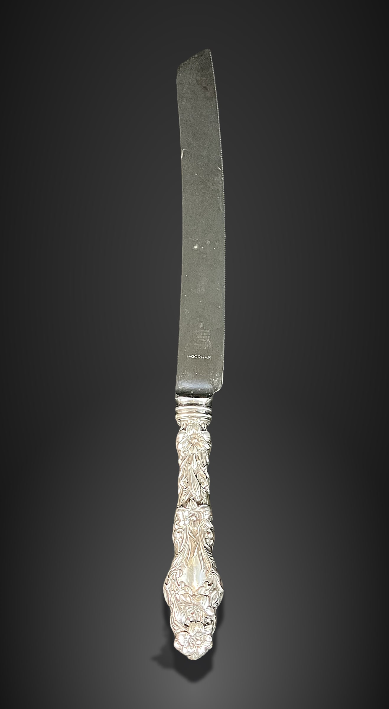 Sterling Silver Handled Gorham Cake Knife - 3