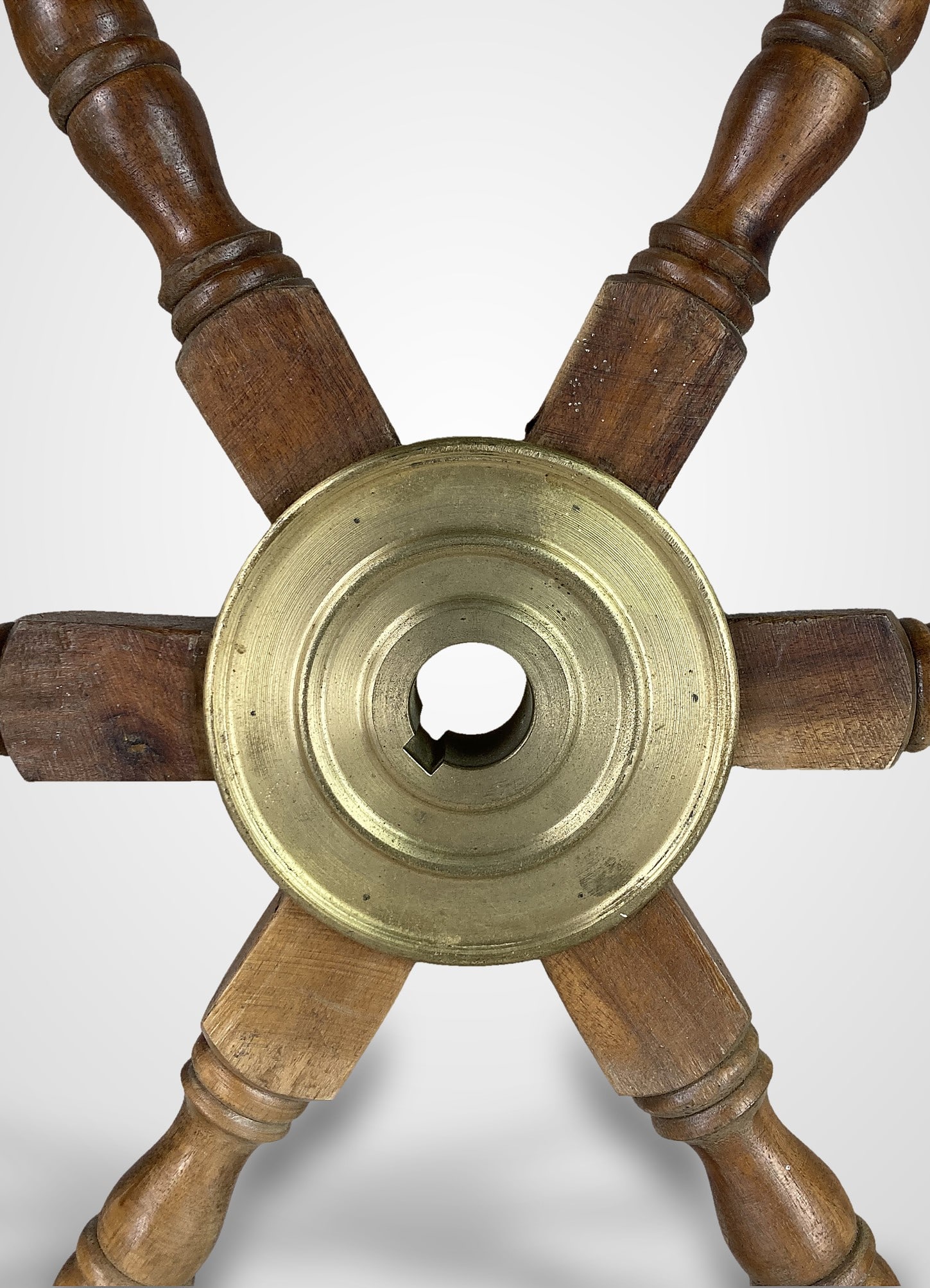 Nautical Wood Ship Wheel - 2