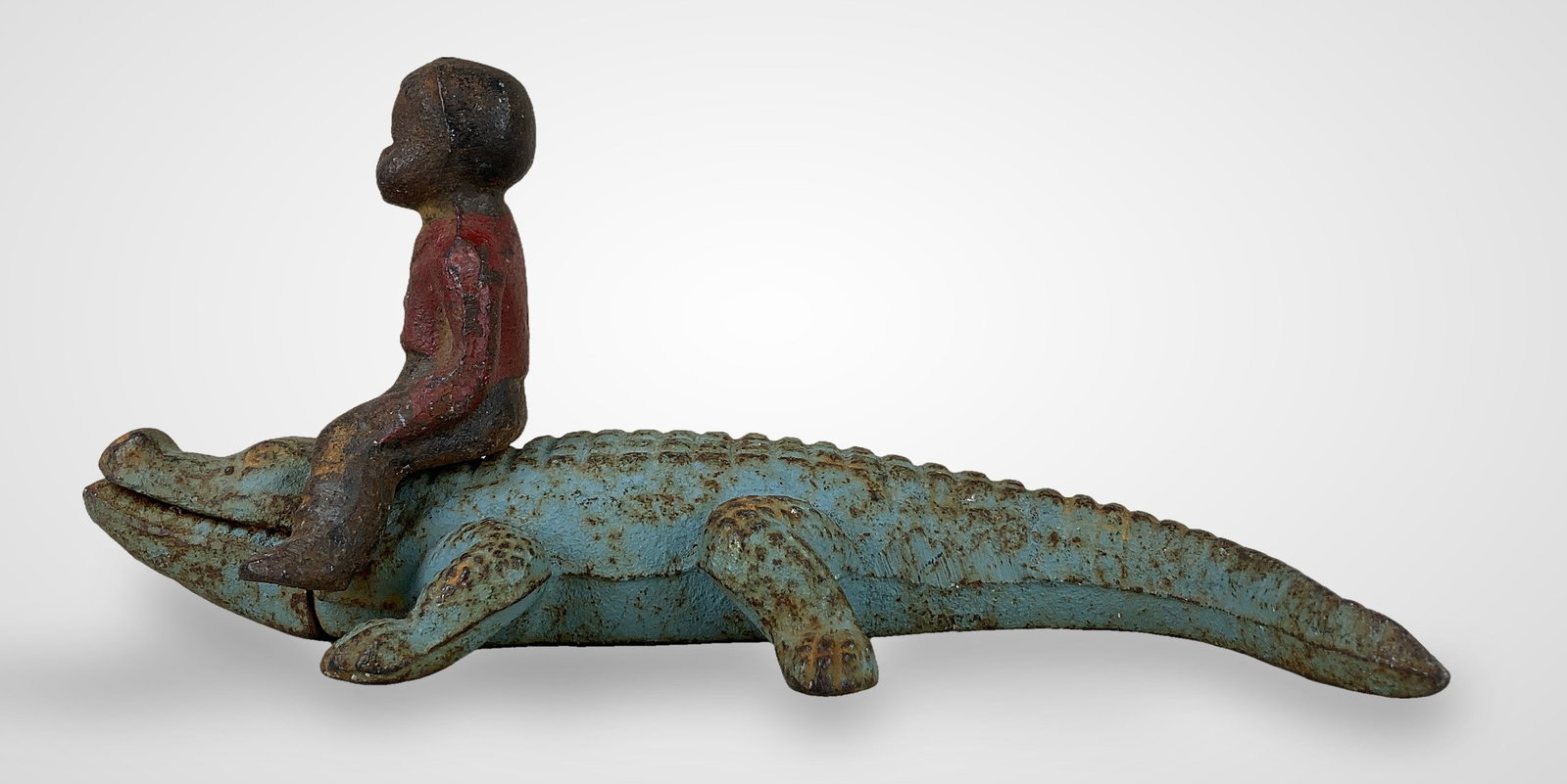 Black Americana Cast Iron Doorstop - 3