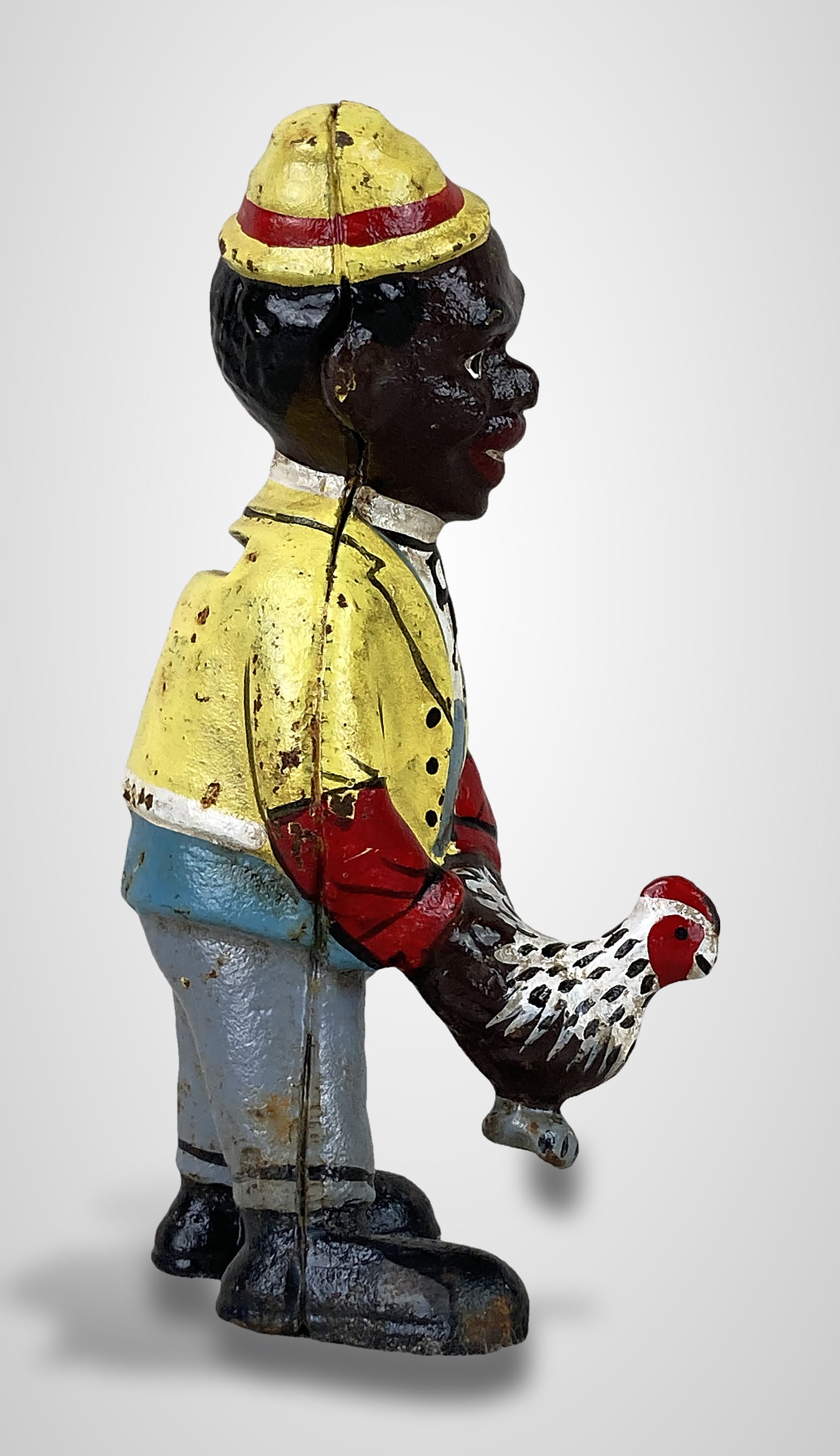 Black Americana Chicken Catcher Still Bank - 2
