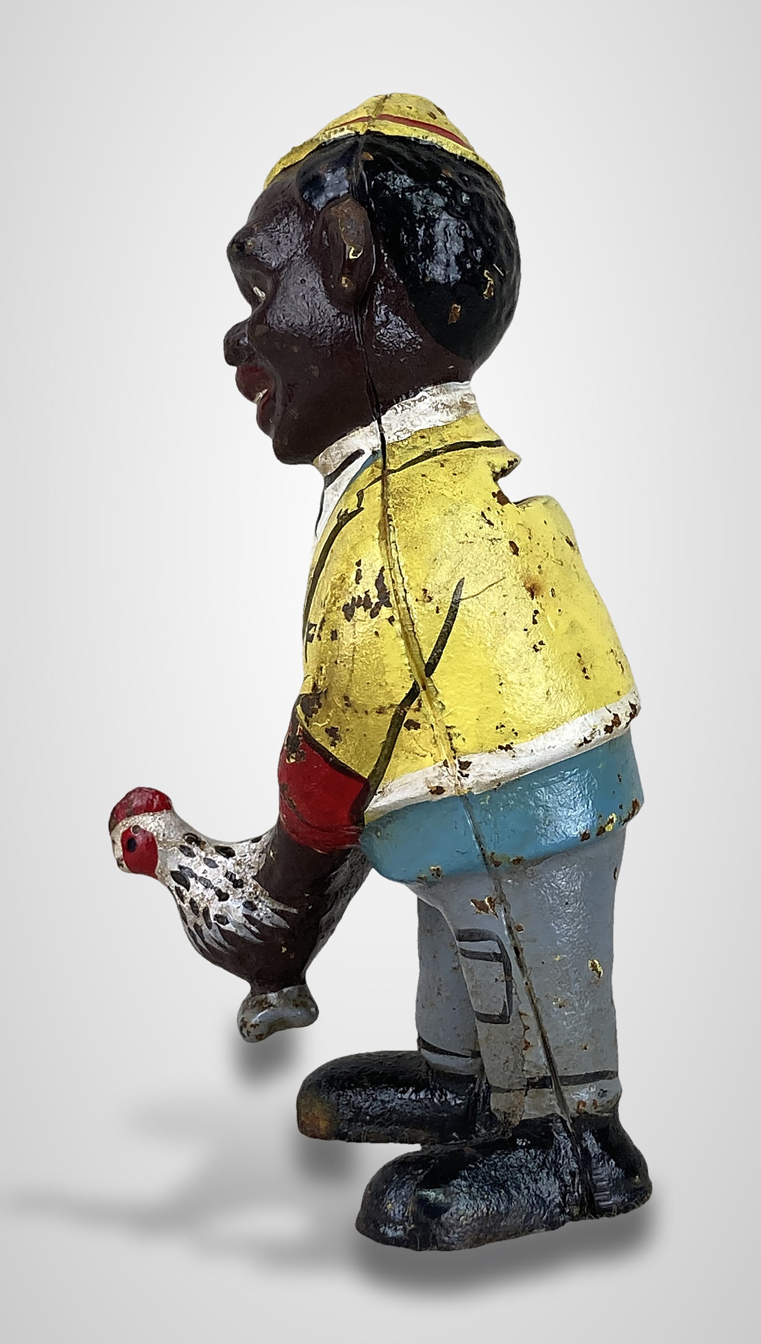 Black Americana Chicken Catcher Still Bank - 5