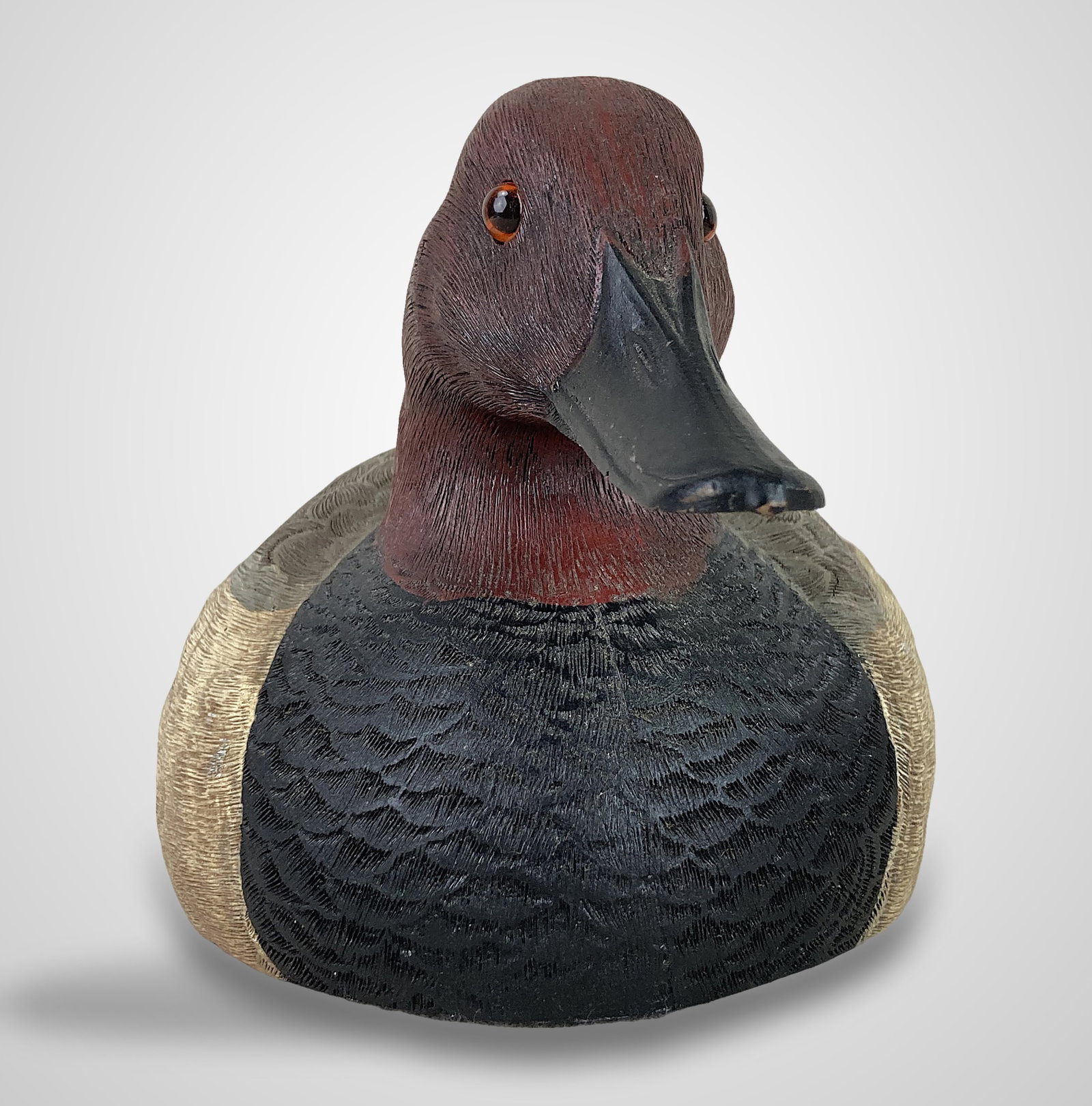 Canvasback Drake Duck Decoy - 2