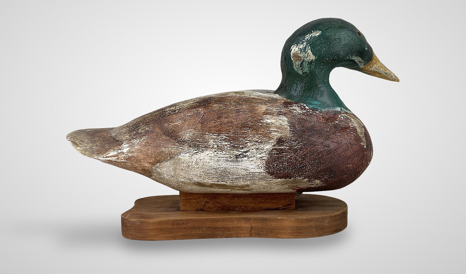 Signed Mallard Duck Decoy - 5