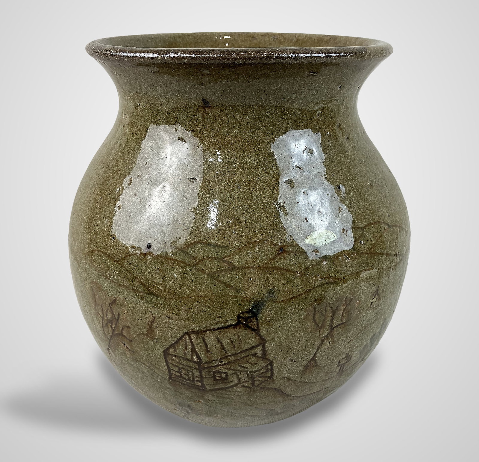 Anita Meaders Decorated Jar - 2