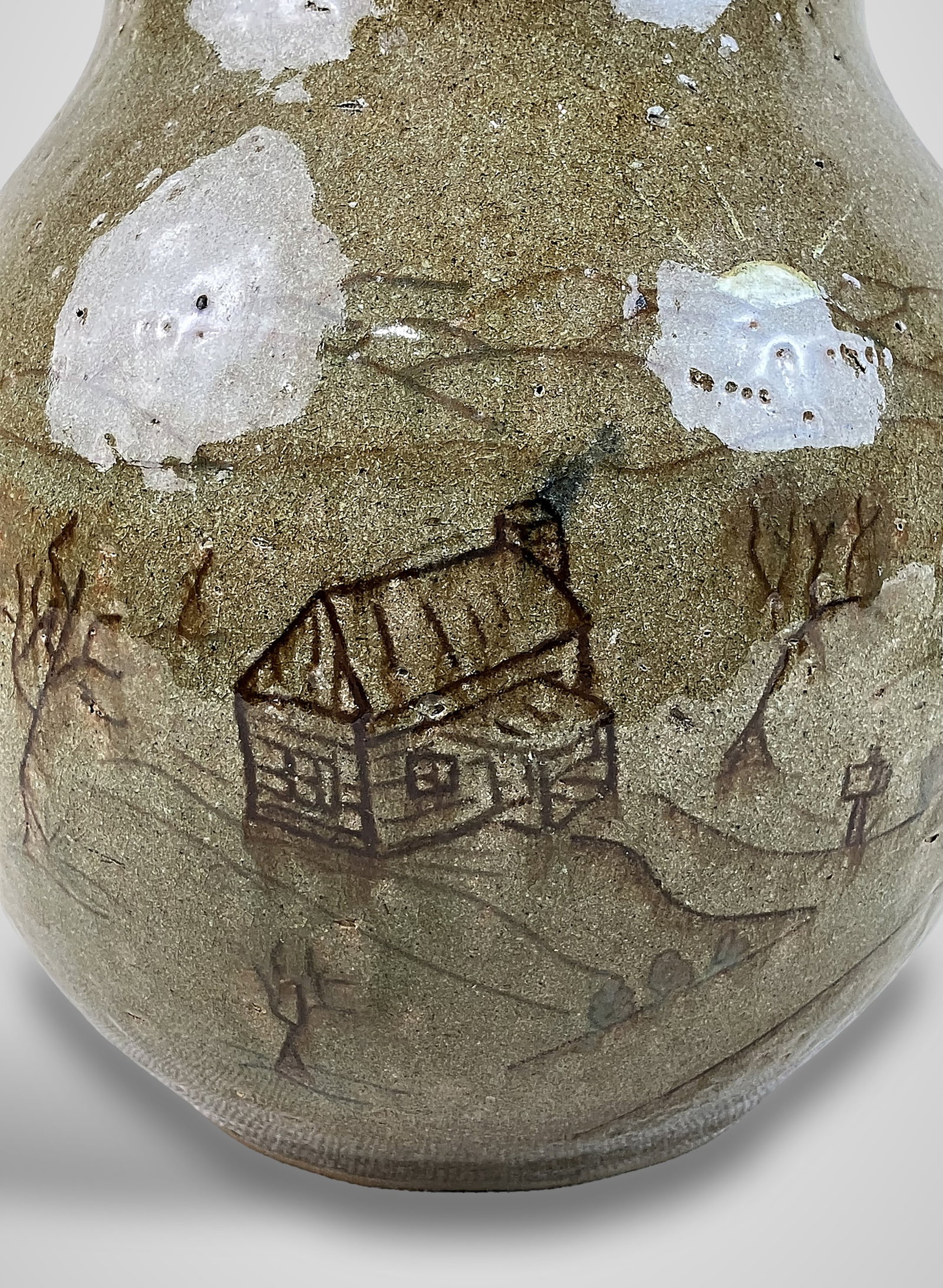Anita Meaders Decorated Jar - 3