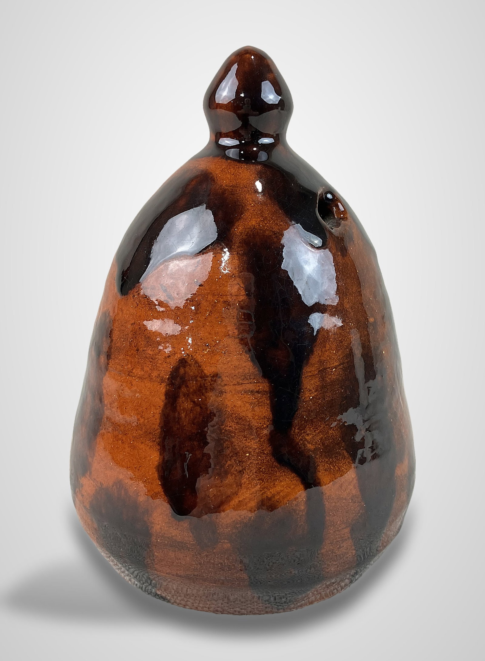 North Carolina Seagrove Pottery Birdhouse - 5