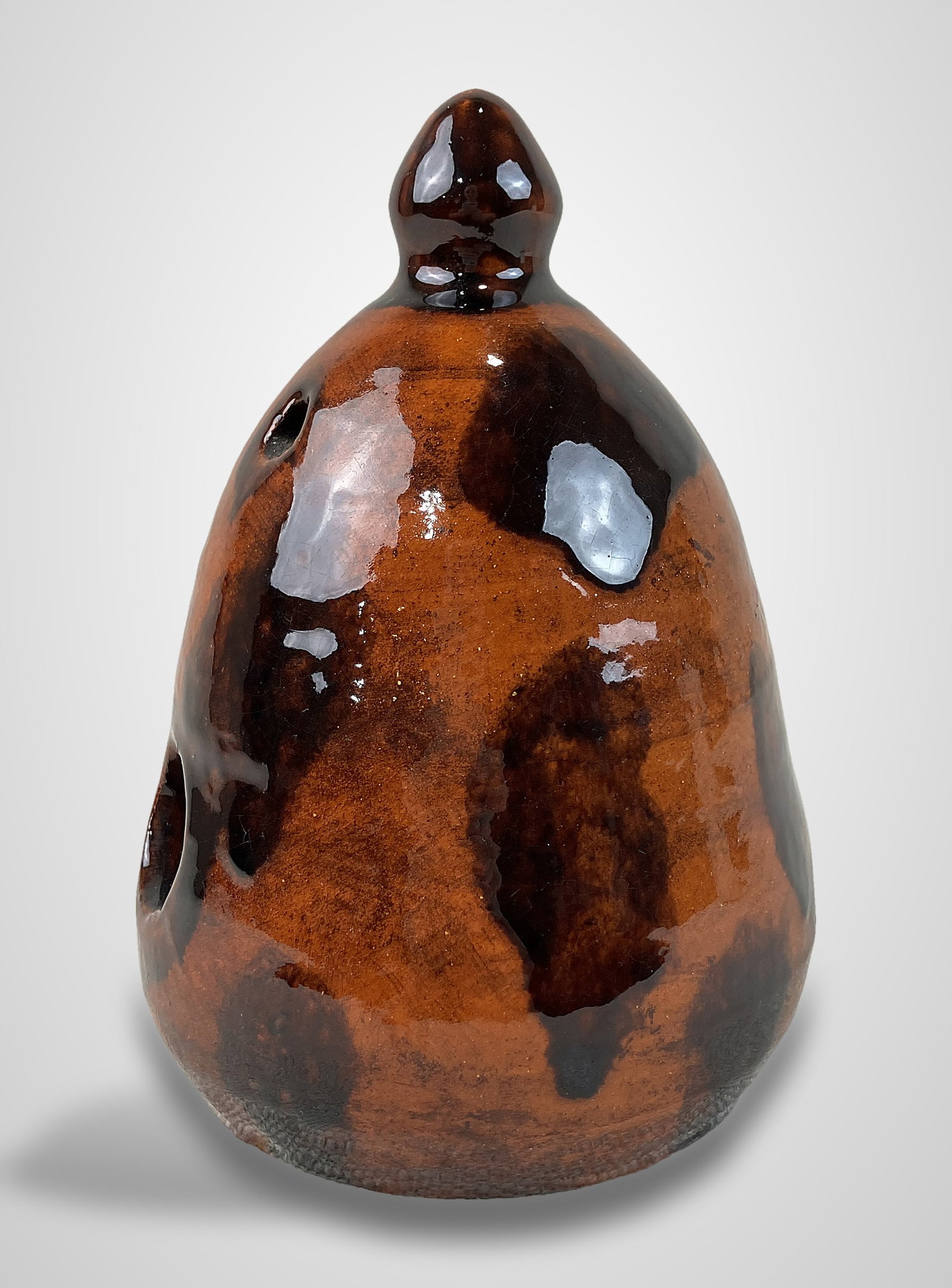 North Carolina Seagrove Pottery Birdhouse - 6