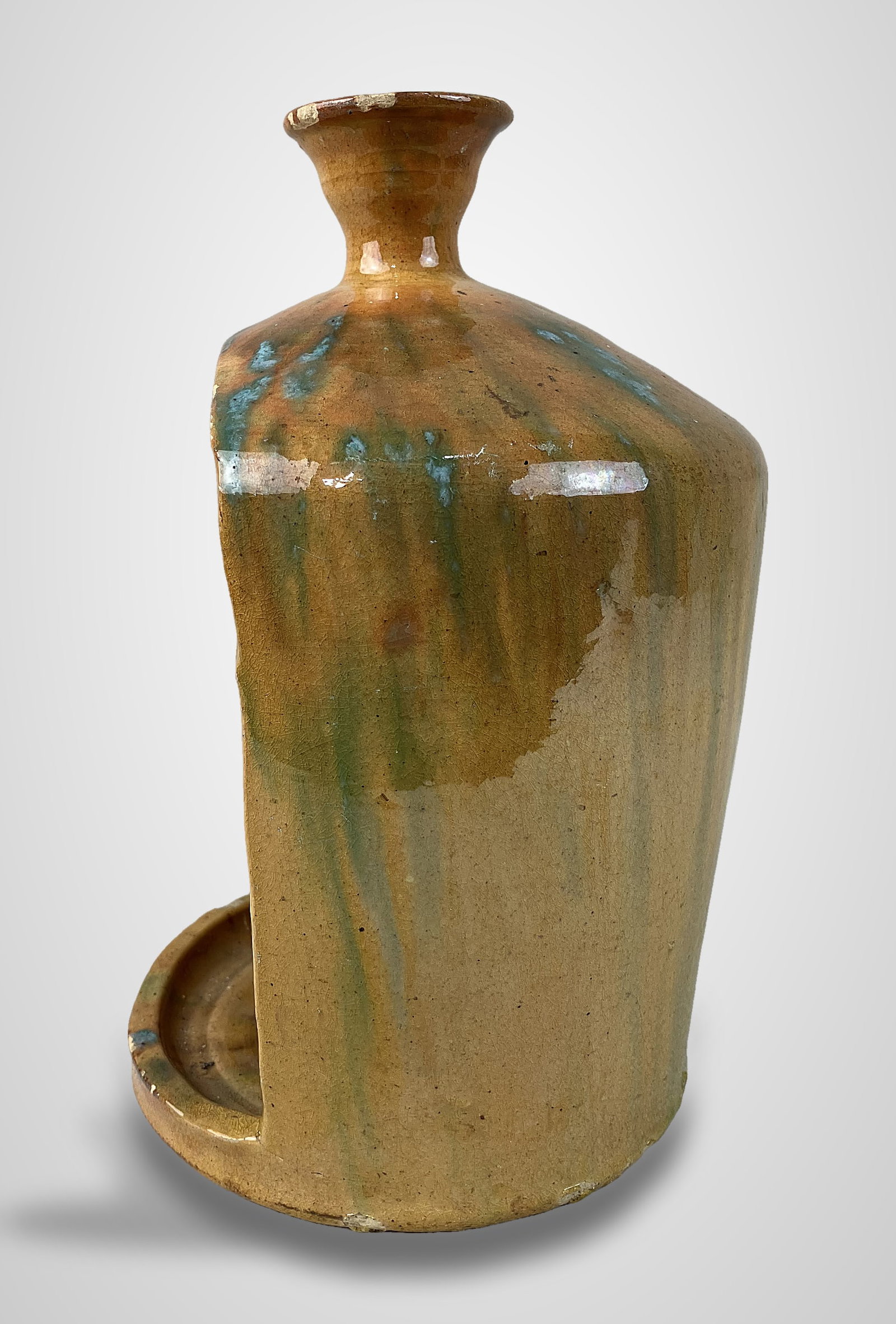 North Carolina Studio Pottery Jug Lantern - 10
