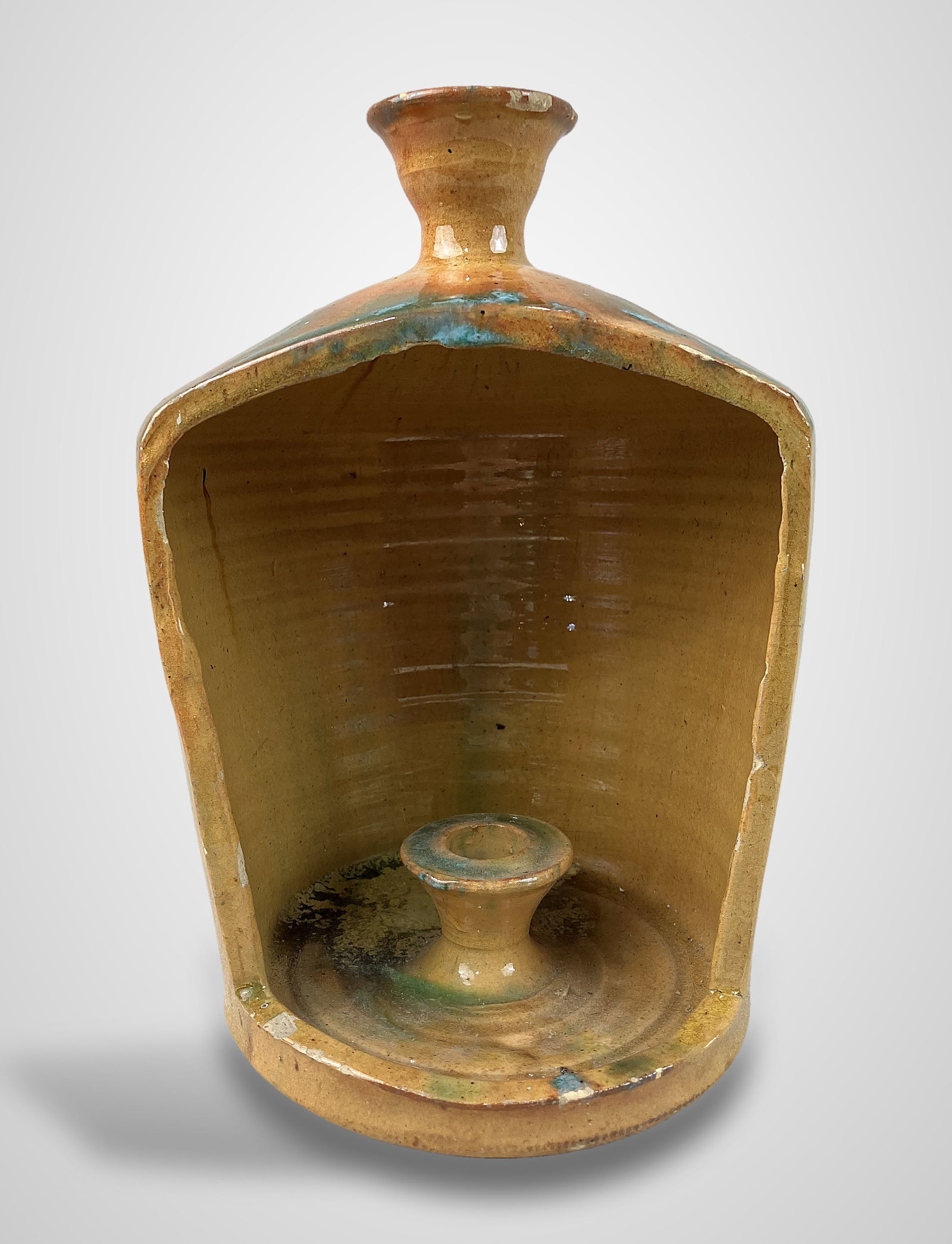 North Carolina Studio Pottery Jug Lantern - 3