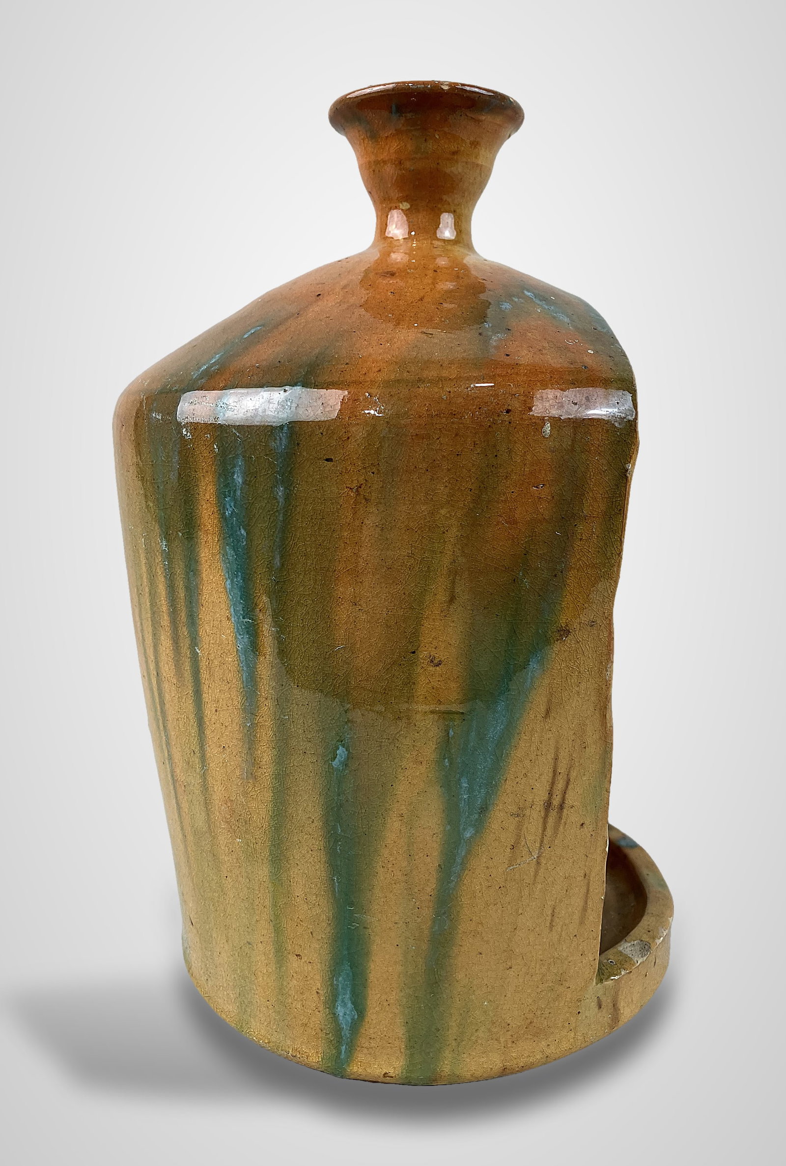 North Carolina Studio Pottery Jug Lantern - 7
