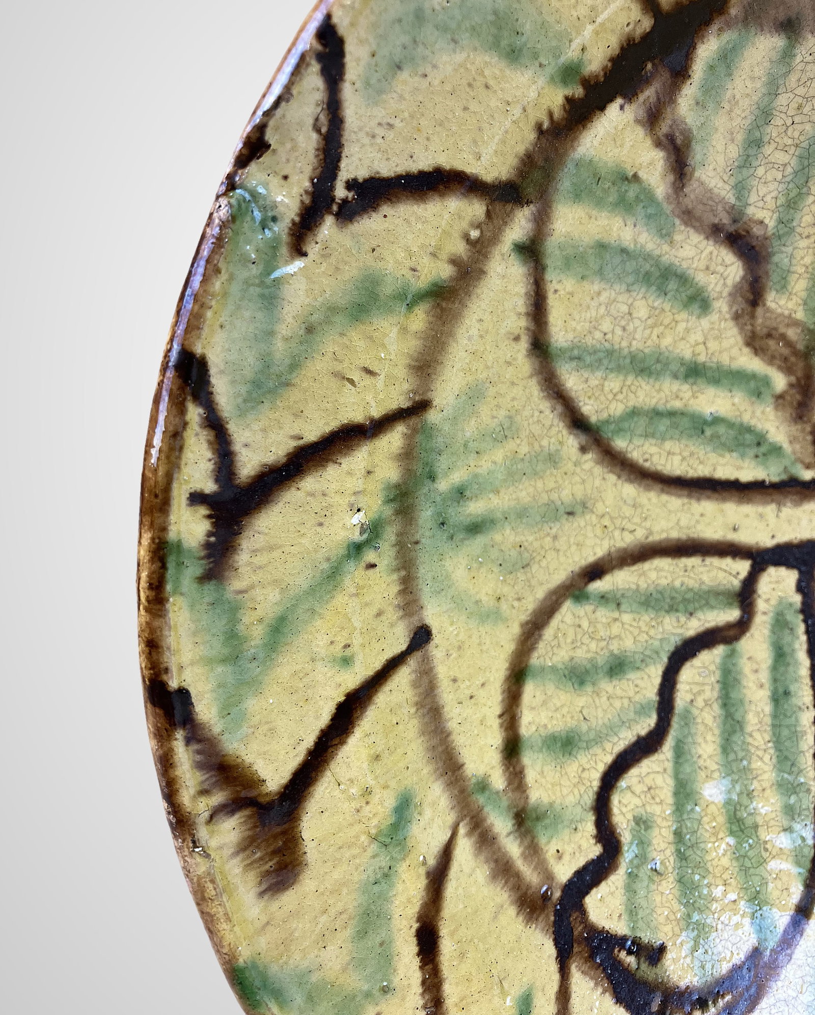 Early American Slip Decorated Bowl - 2