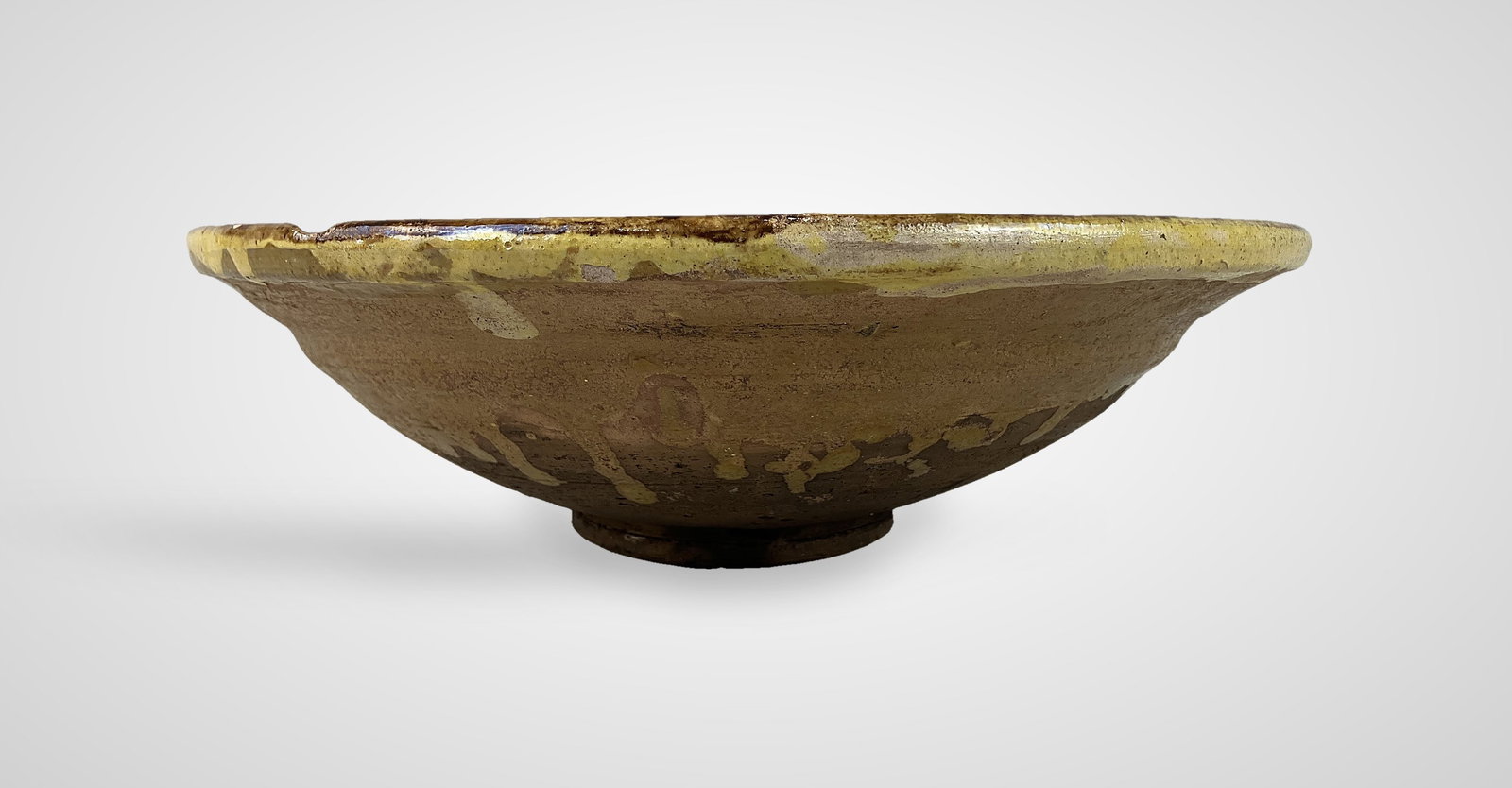 Early American Slip Decorated Bowl - 6