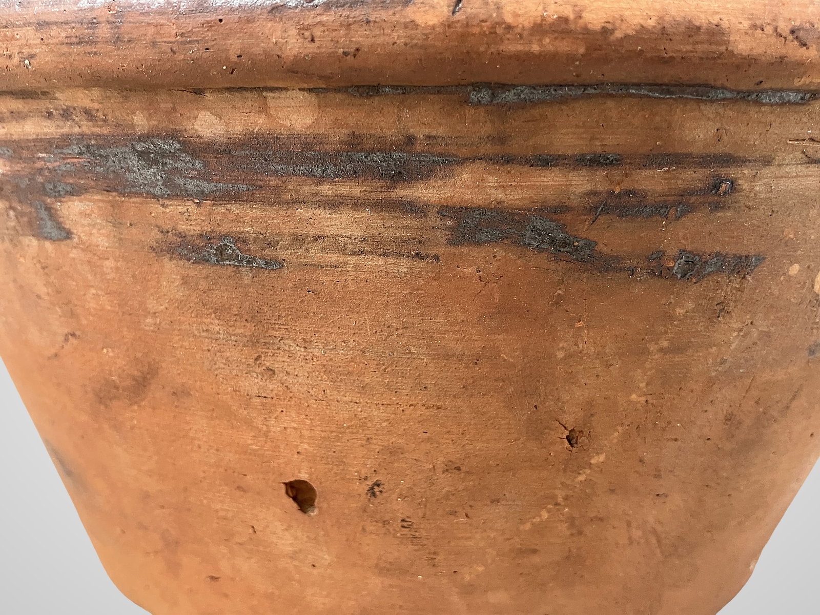 Redware Milk Bowl - 7