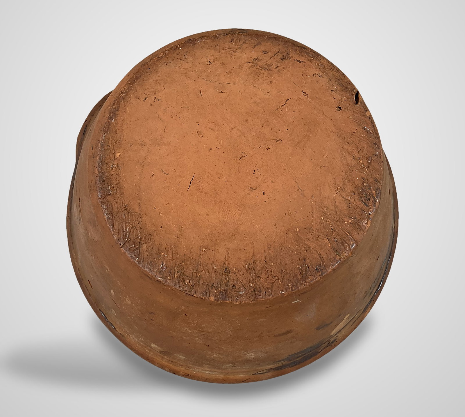 Redware Milk Bowl - 8