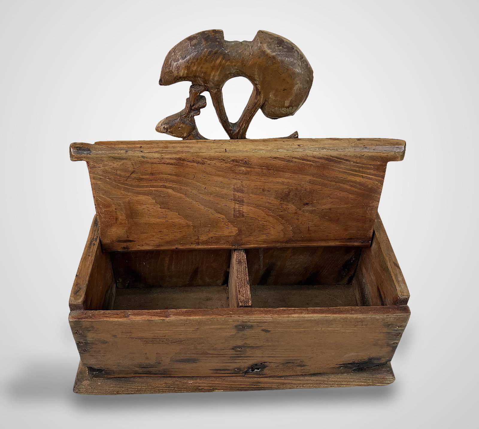 American Folk Art Stag Box - 4
