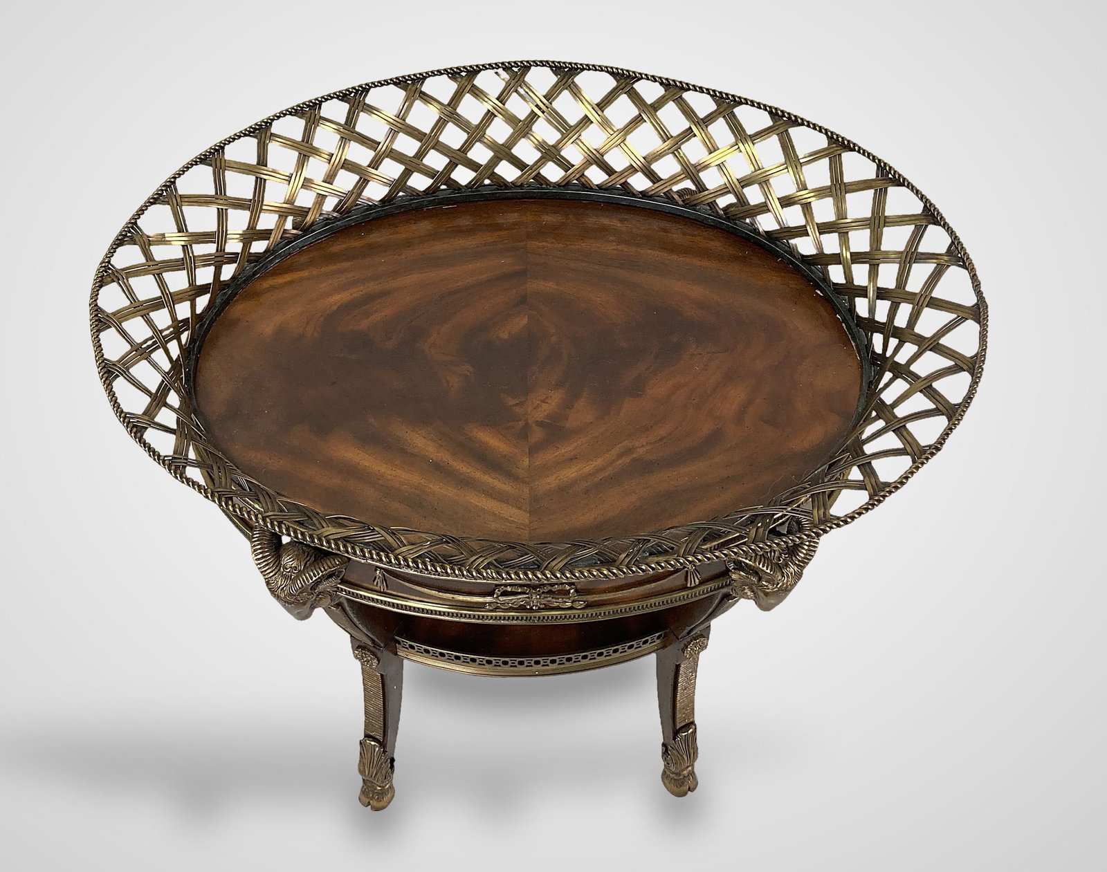 Maitland-Smith Louis XVI Style Mahogany Table - 2