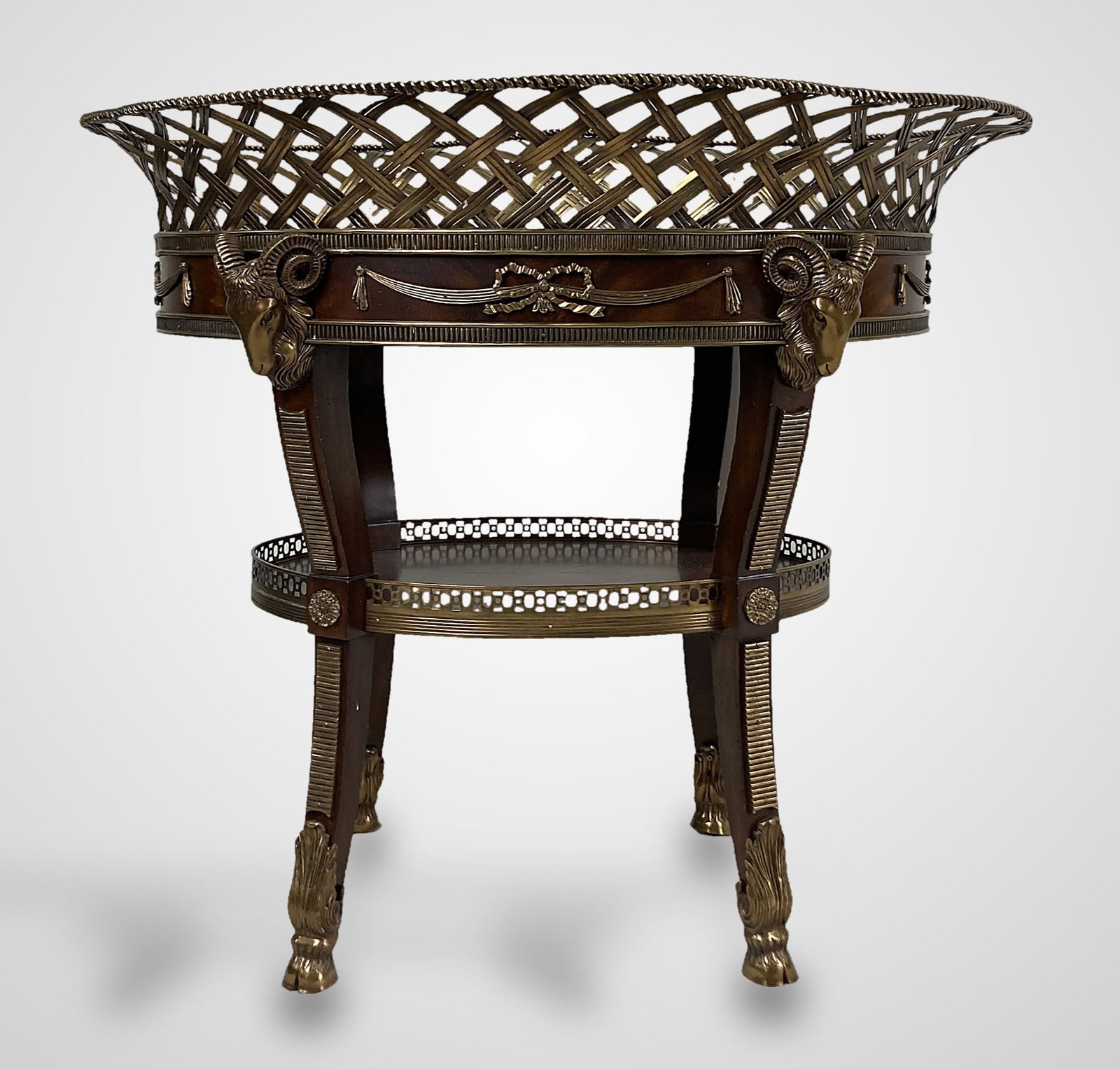 Maitland-Smith Louis XVI Style Mahogany Table - 4