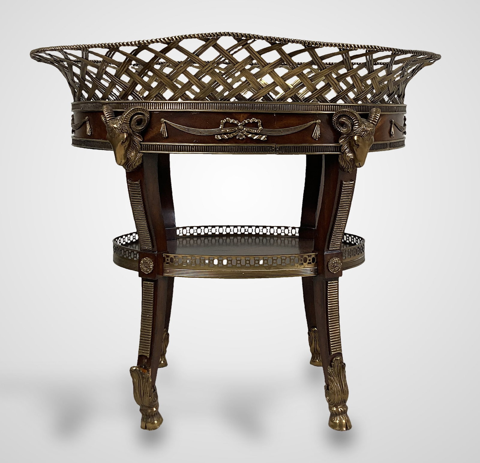 Maitland-Smith Louis XVI Style Mahogany Table - 8