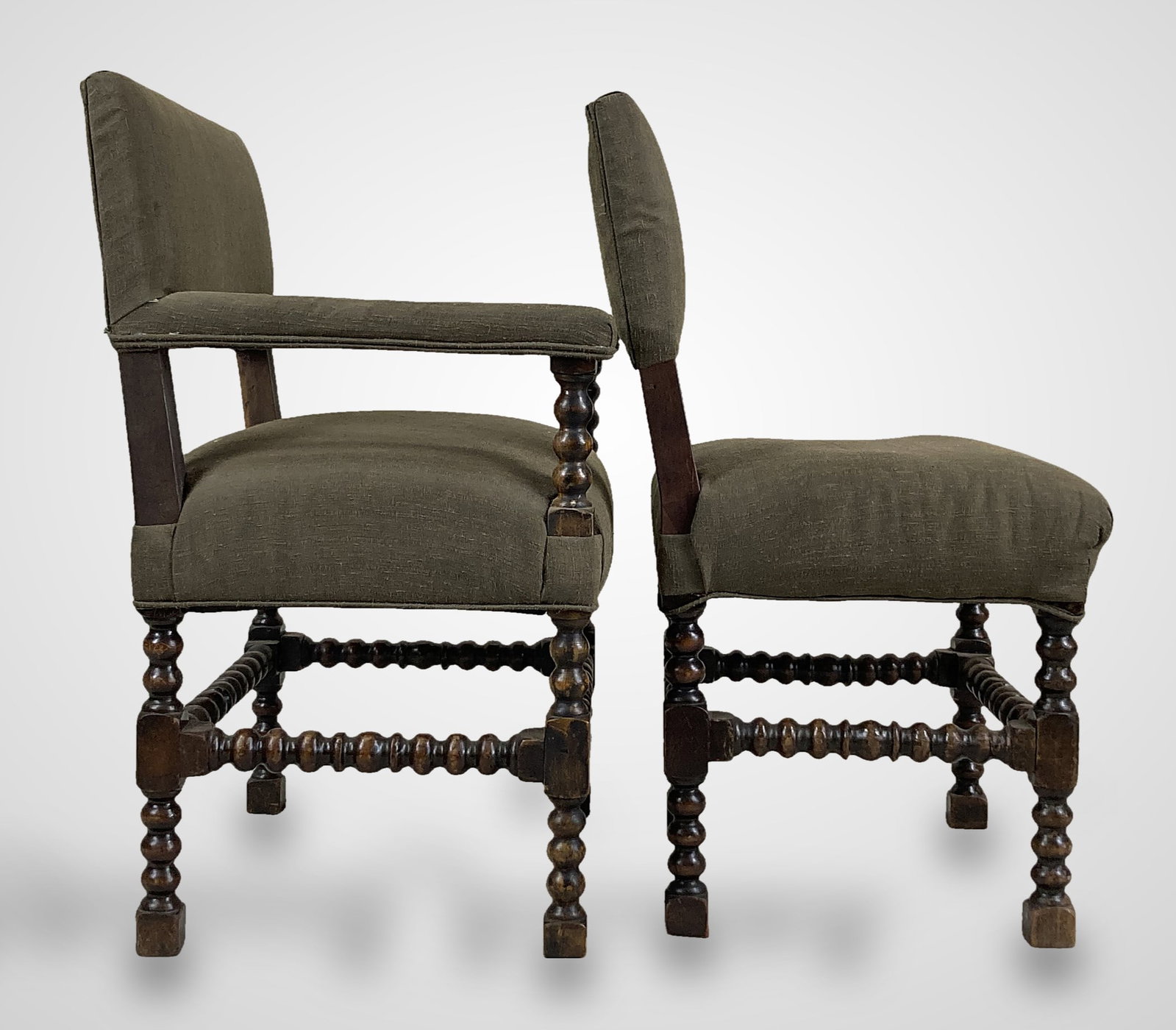 Set of Six Baroque Style Dining Chairs - 4