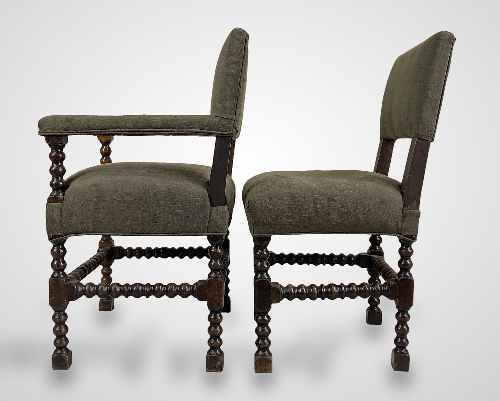 Set of Six Baroque Style Dining Chairs - 6