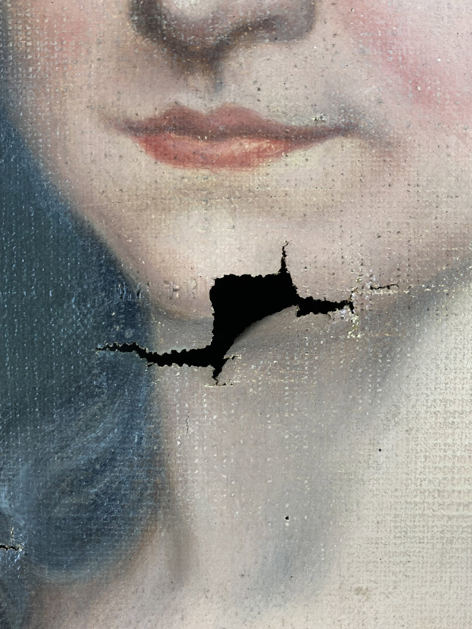 18th Century American School Portrait of Woman - 5