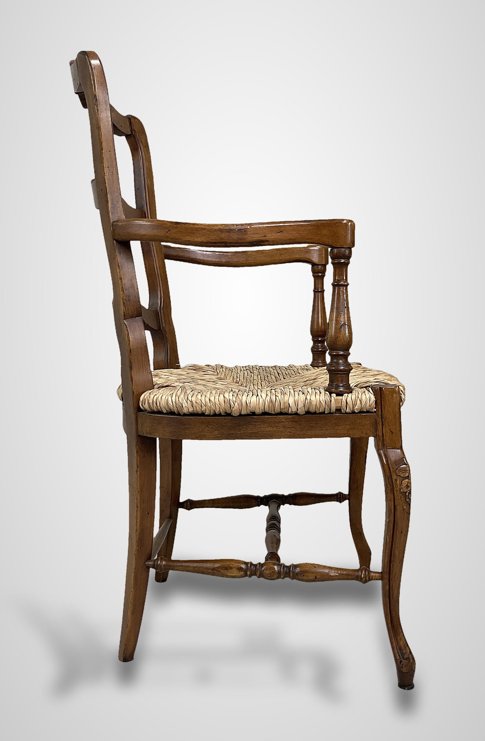 Pair of French Country Armchairs - 7