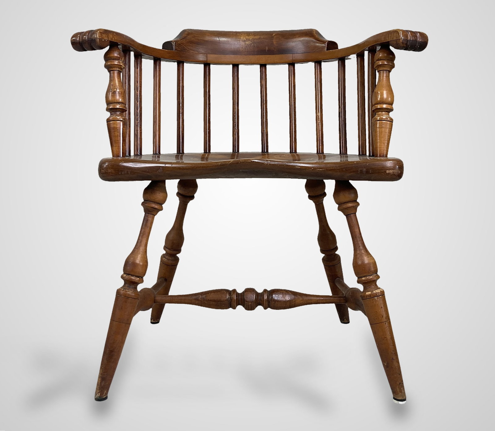 Pair of Windsor Back Armchairs - 5