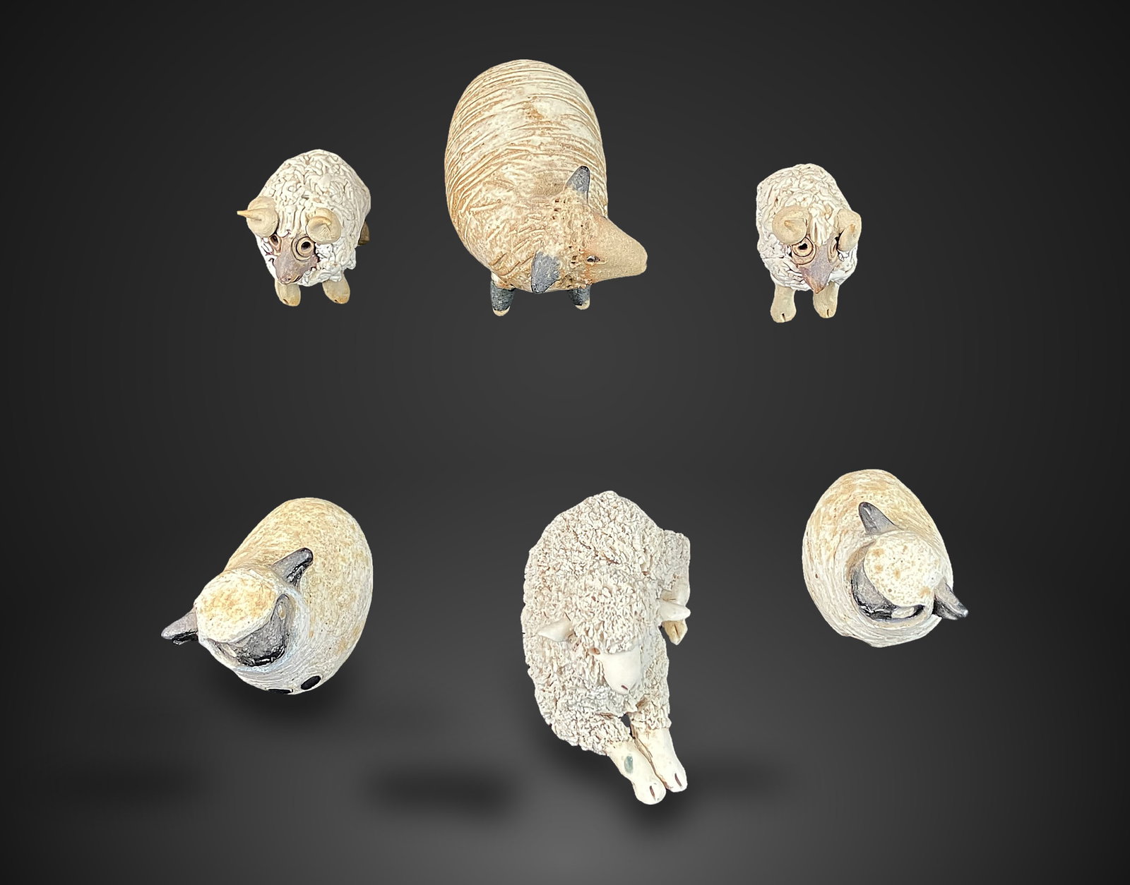 Studio Pottery Sheep - 6