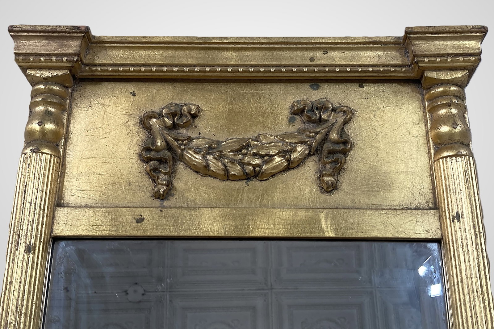 Neoclassical Style Gilt Mirror - 2